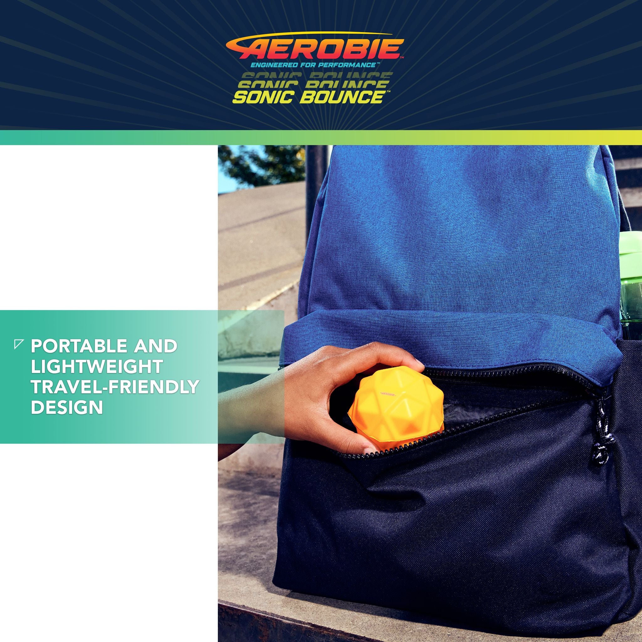 Aerobie Sonic Bounce Ball 3 Pack