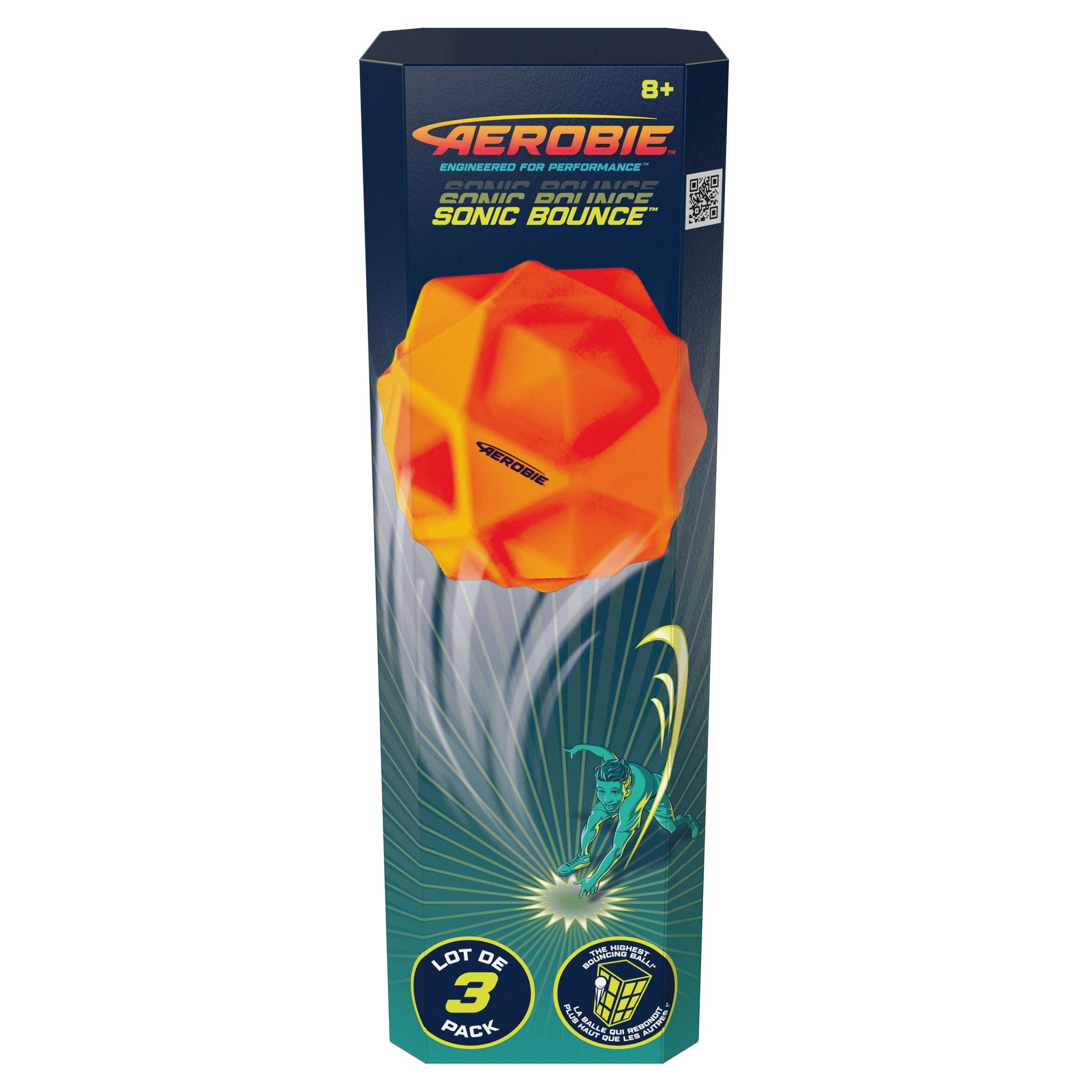 Aerobie Sonic Bounce Ball 3 Pack