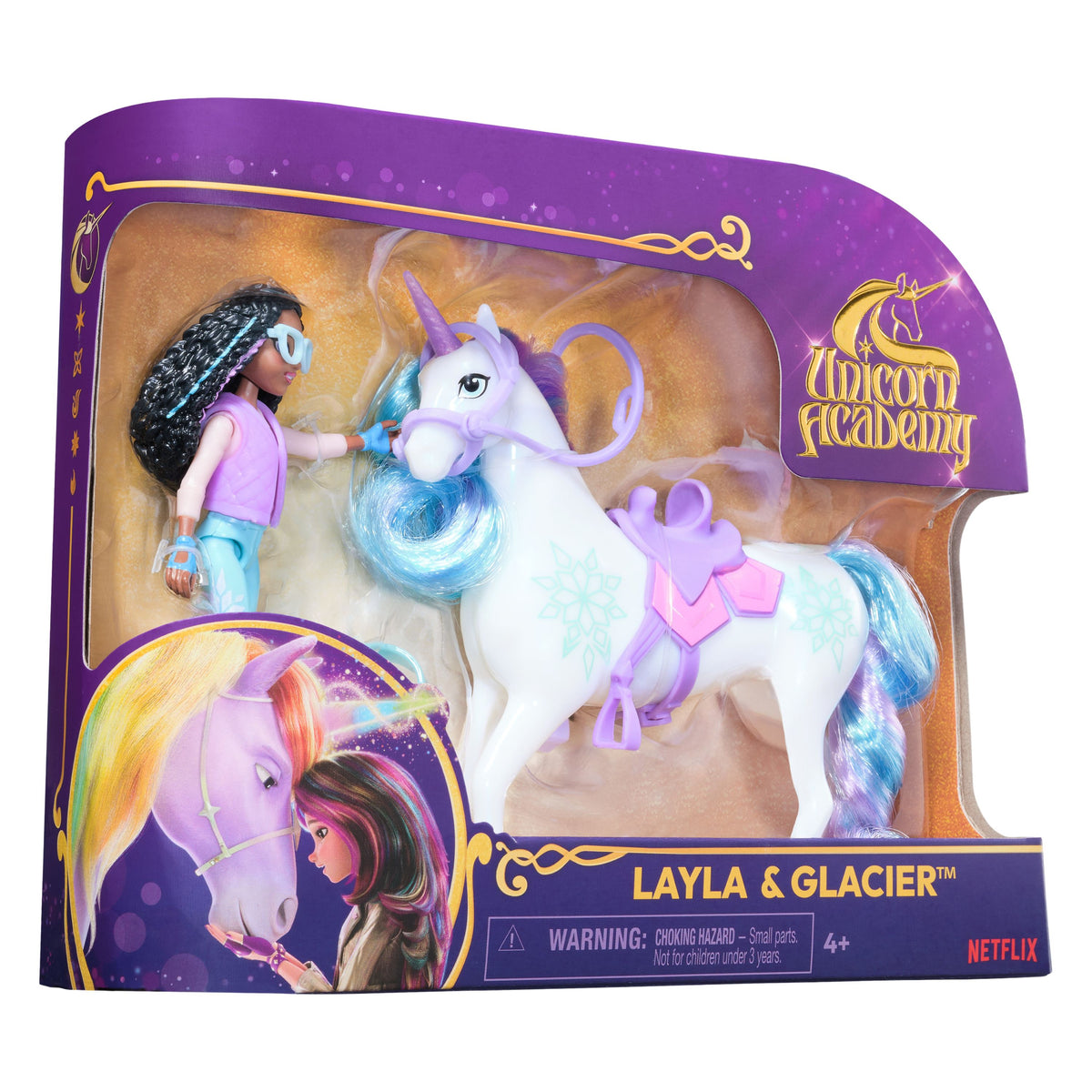 Unicorn Academy Small Layla & Glacier Doll Set