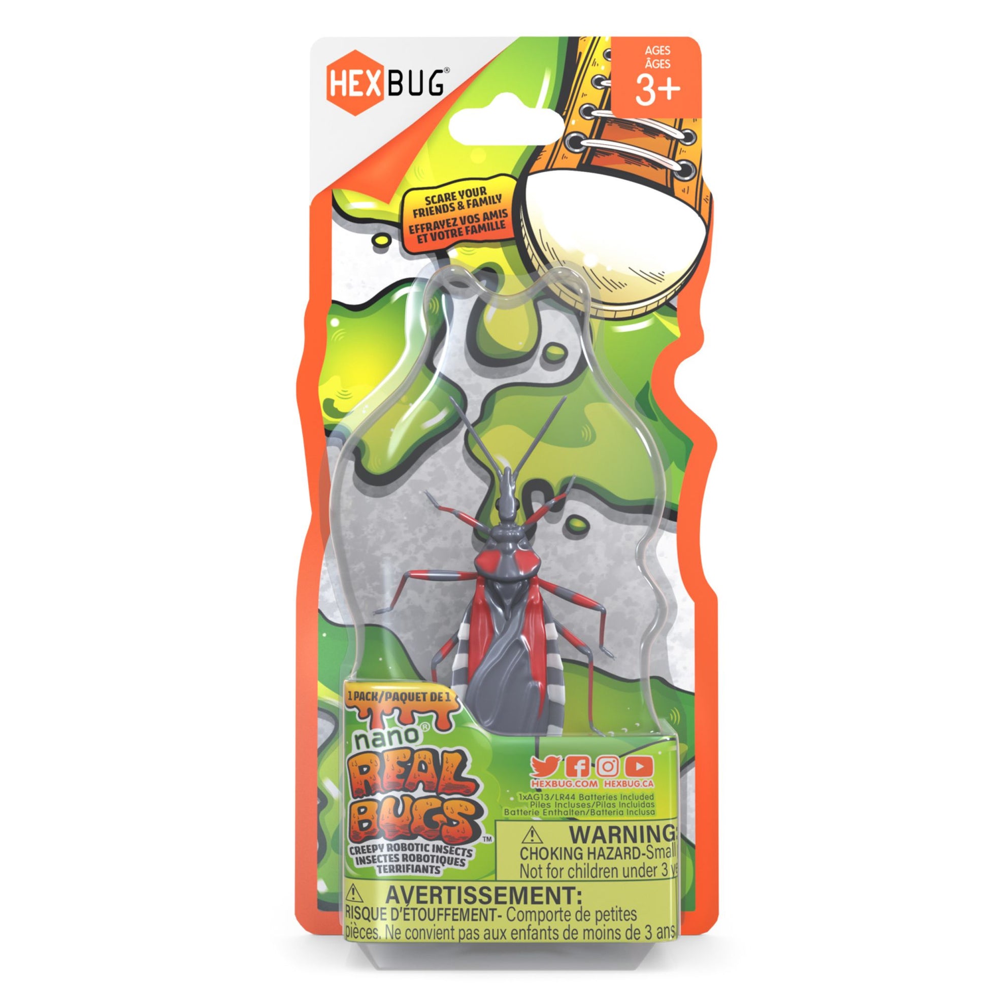 HEXBUG Nano Real Bugs - Assasin Bug Toyworld Australia HEXBUG Nano Real Bugs - Assasin Bug Toyworld Australia