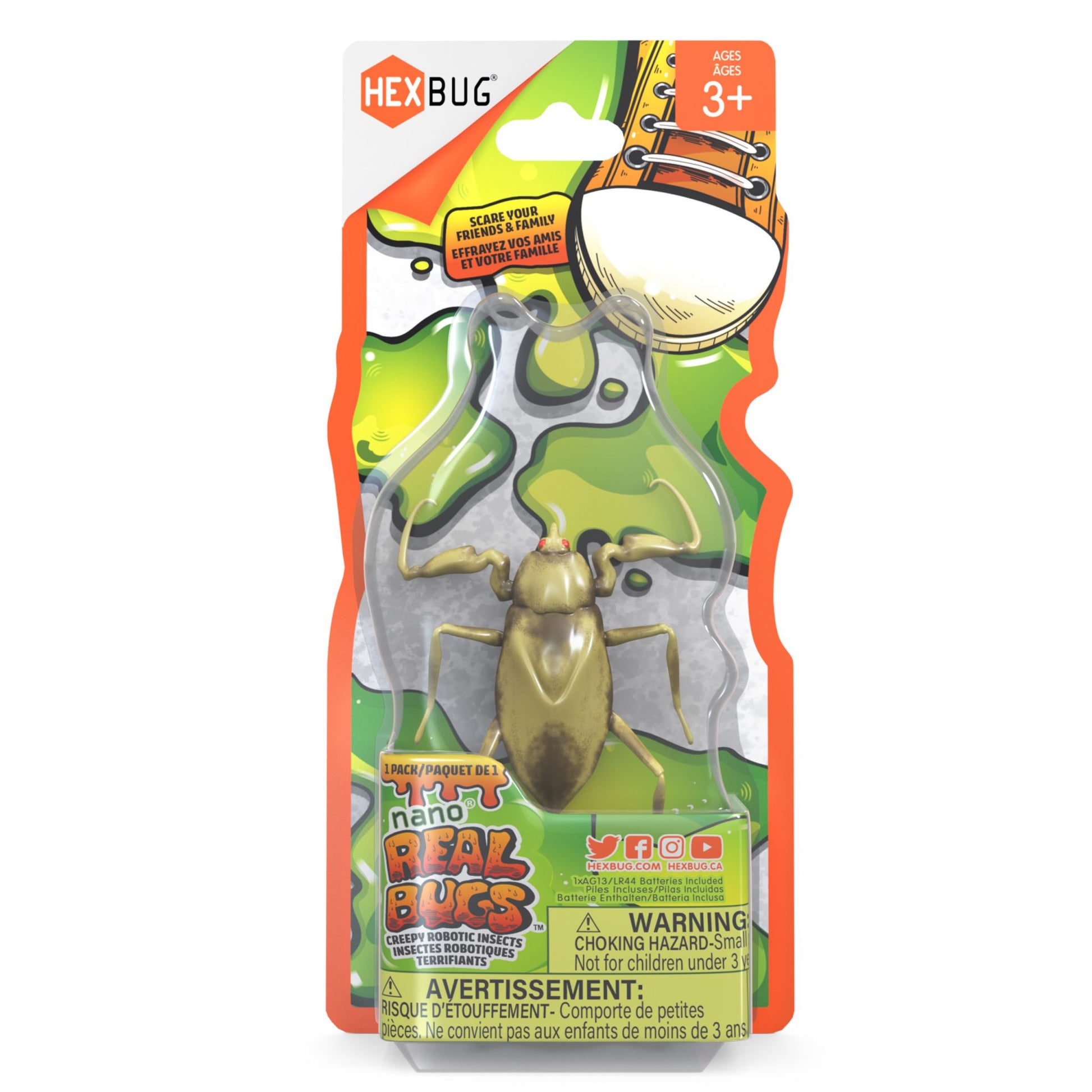 HEXBUG Nano Real Bugs - Water Scorpion Toyworld Australia HEXBUG Nano Real Bugs - Water Scorpion Toyworld Australia