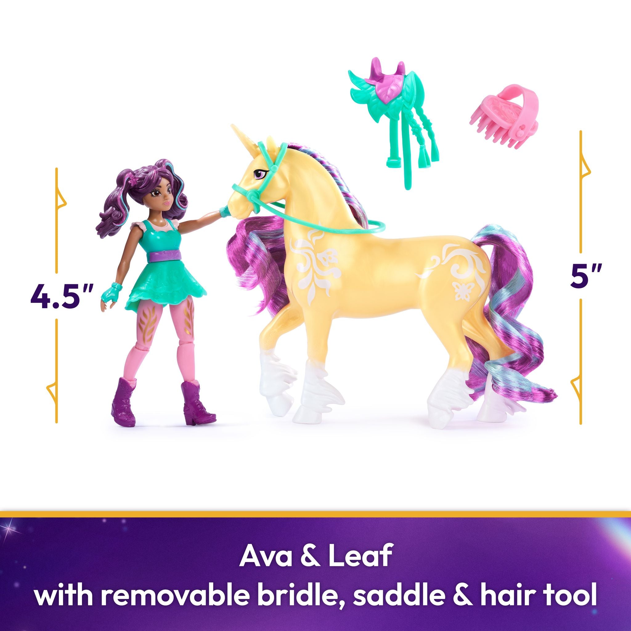 Unicorn Academy - Ava & Leaf Set
