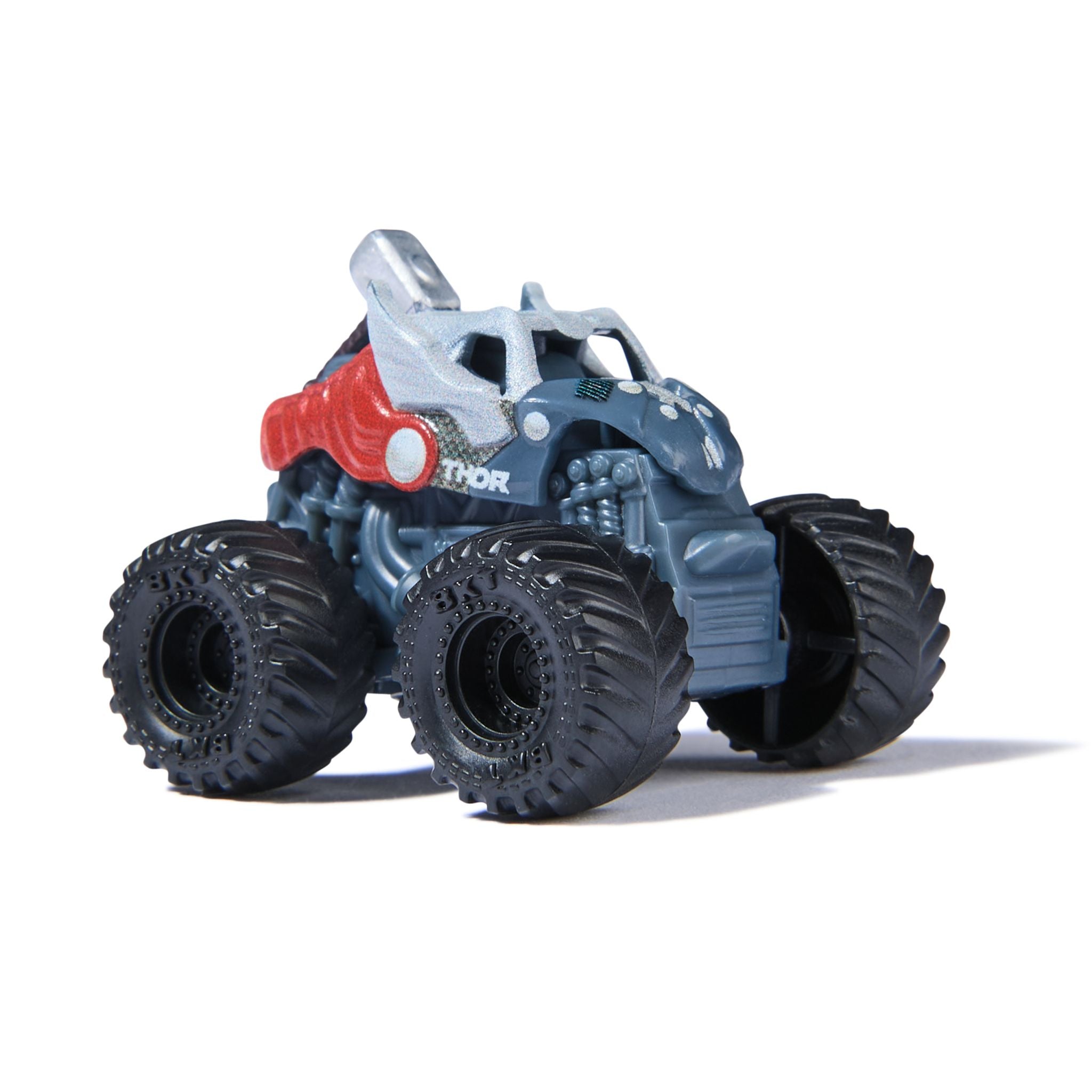 Monster Jam Mini Marvel 3 Pack Bundle - Thor, Captain America & War Machine - Toyworld Australia