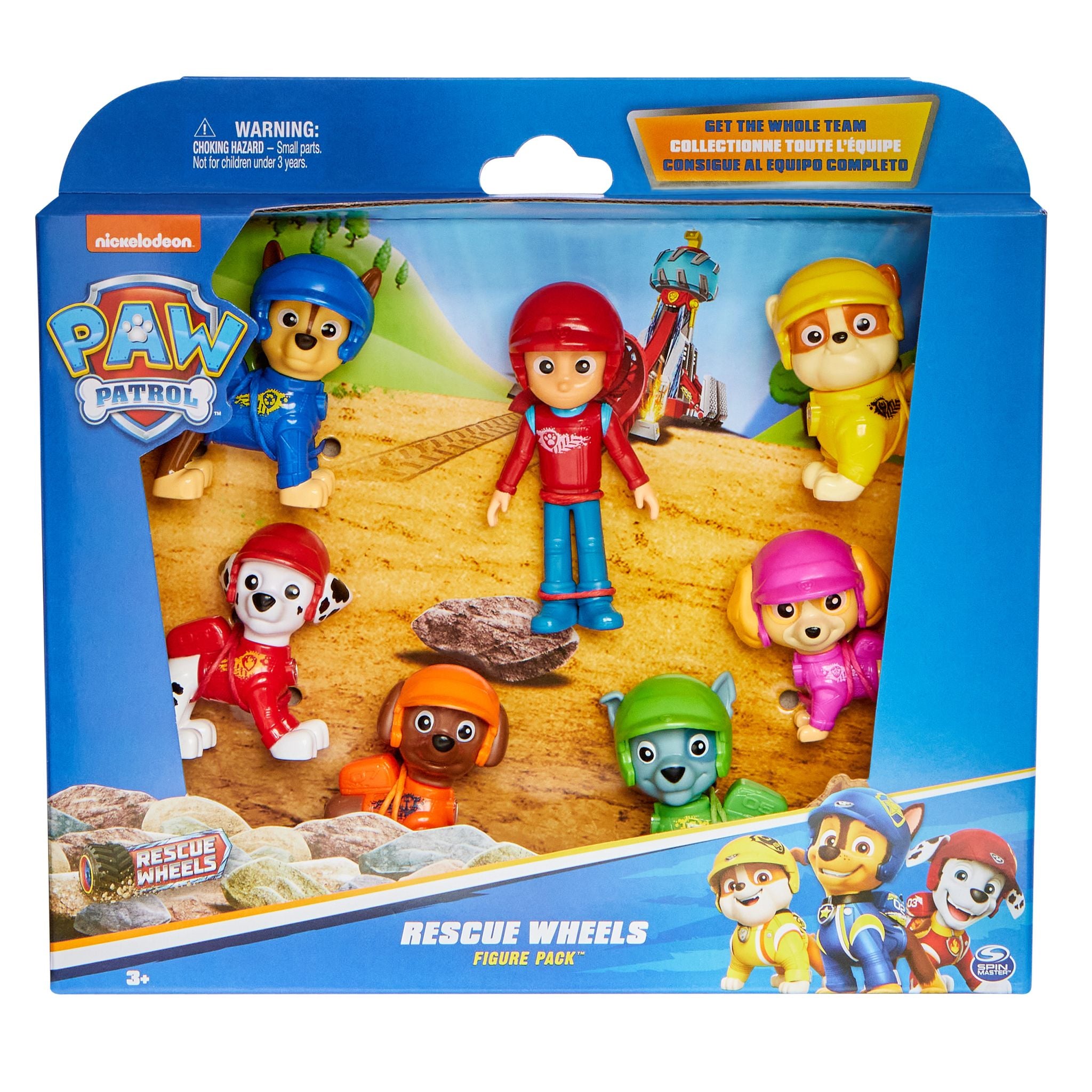 PAW Patrol Rescue Wheels Figure Pack