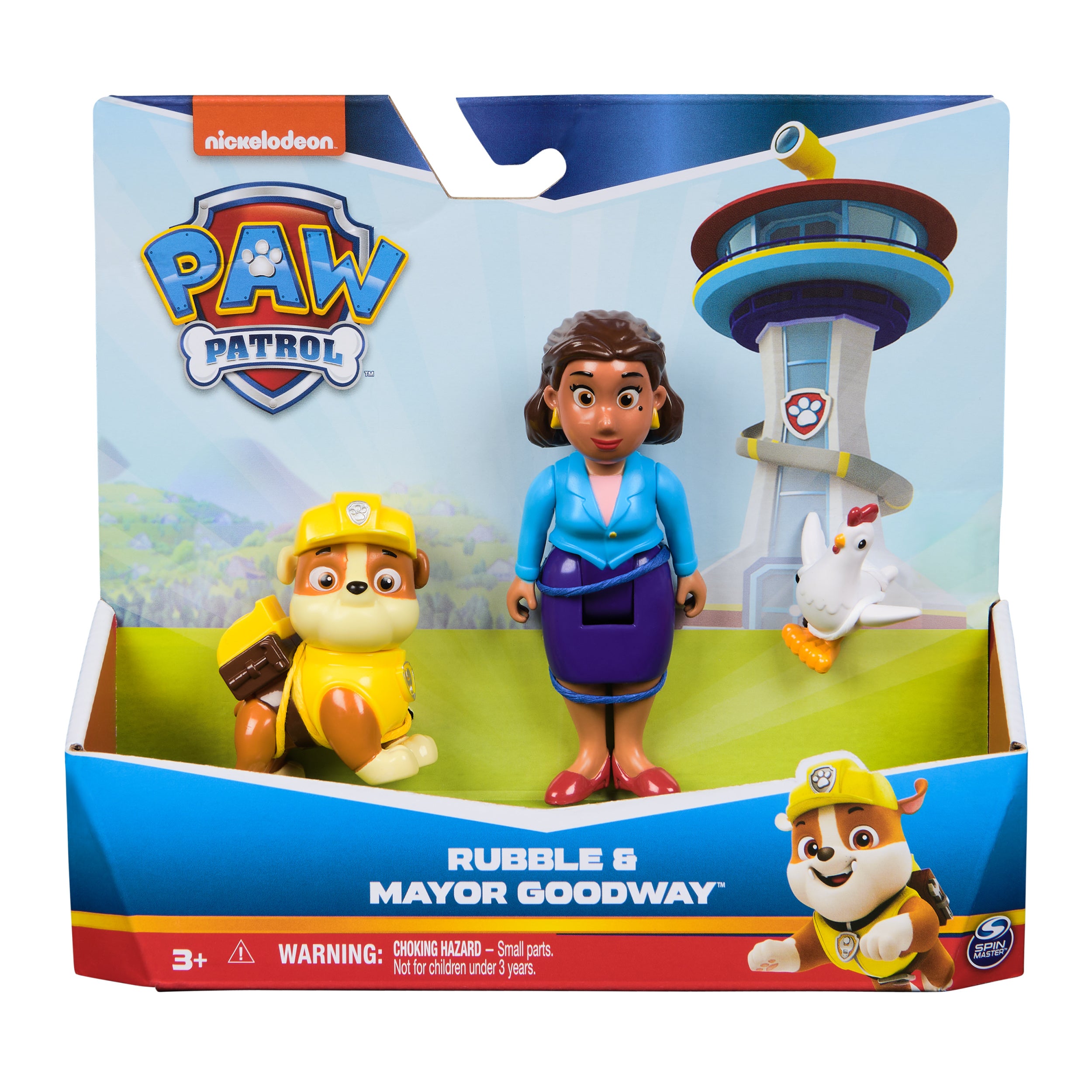 PAW Patrol Rubble & Mayor Goodway