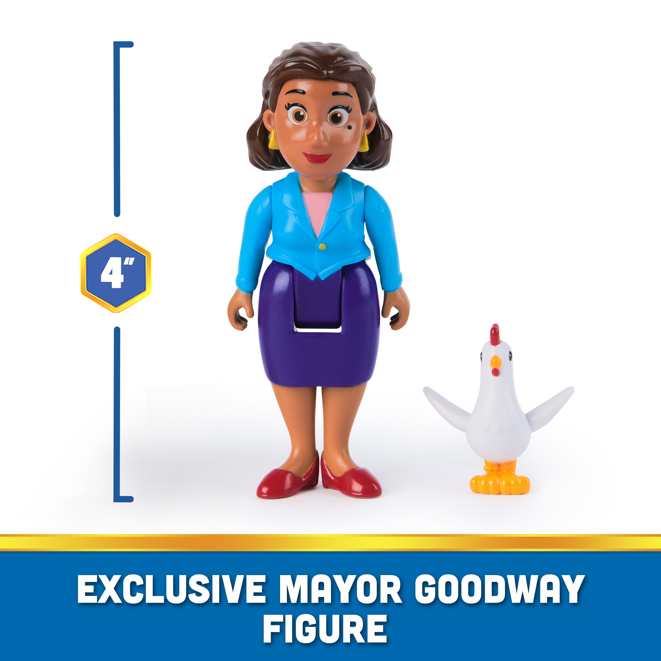 PAW Patrol Rubble & Mayor Goodway