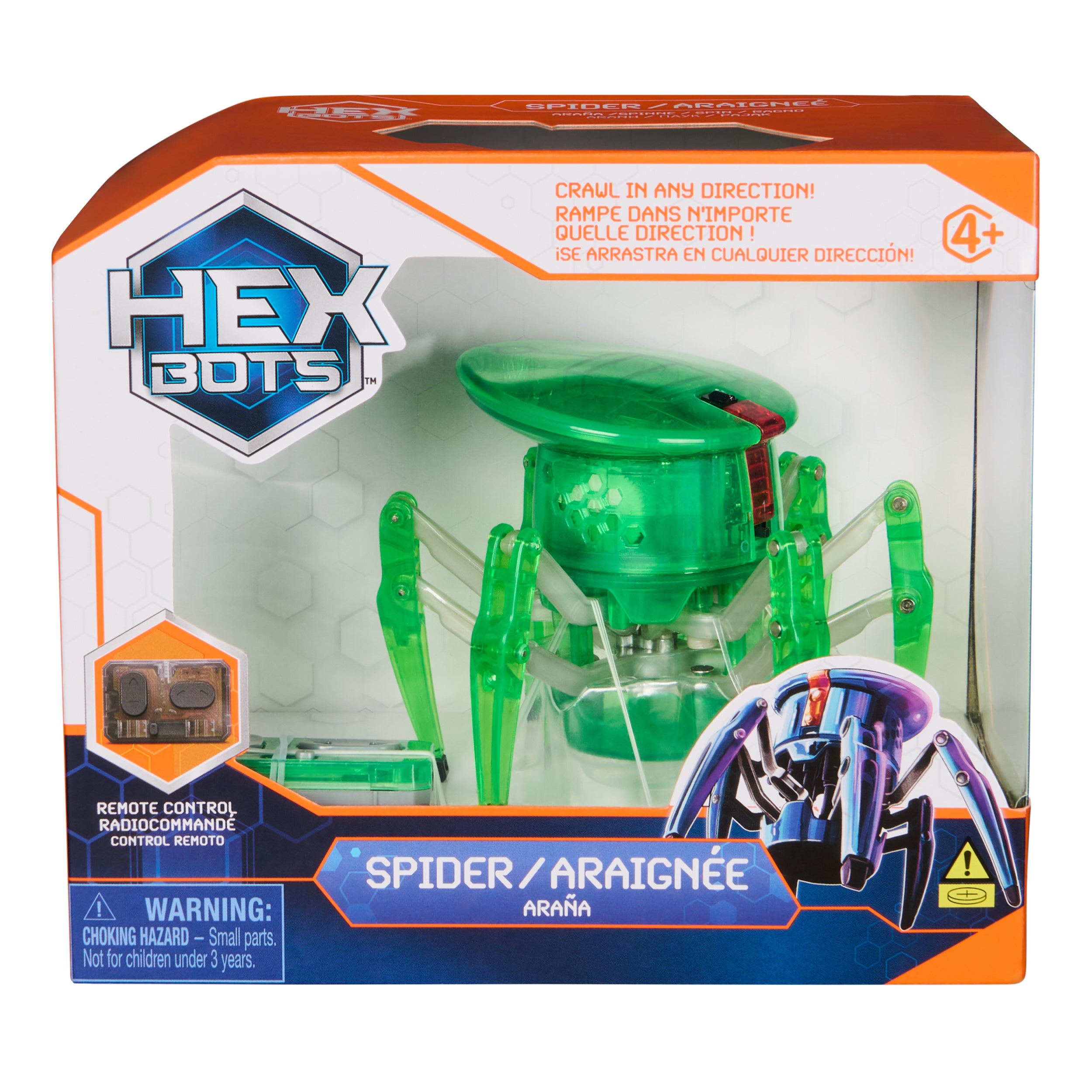 Hex Bots Spider Green