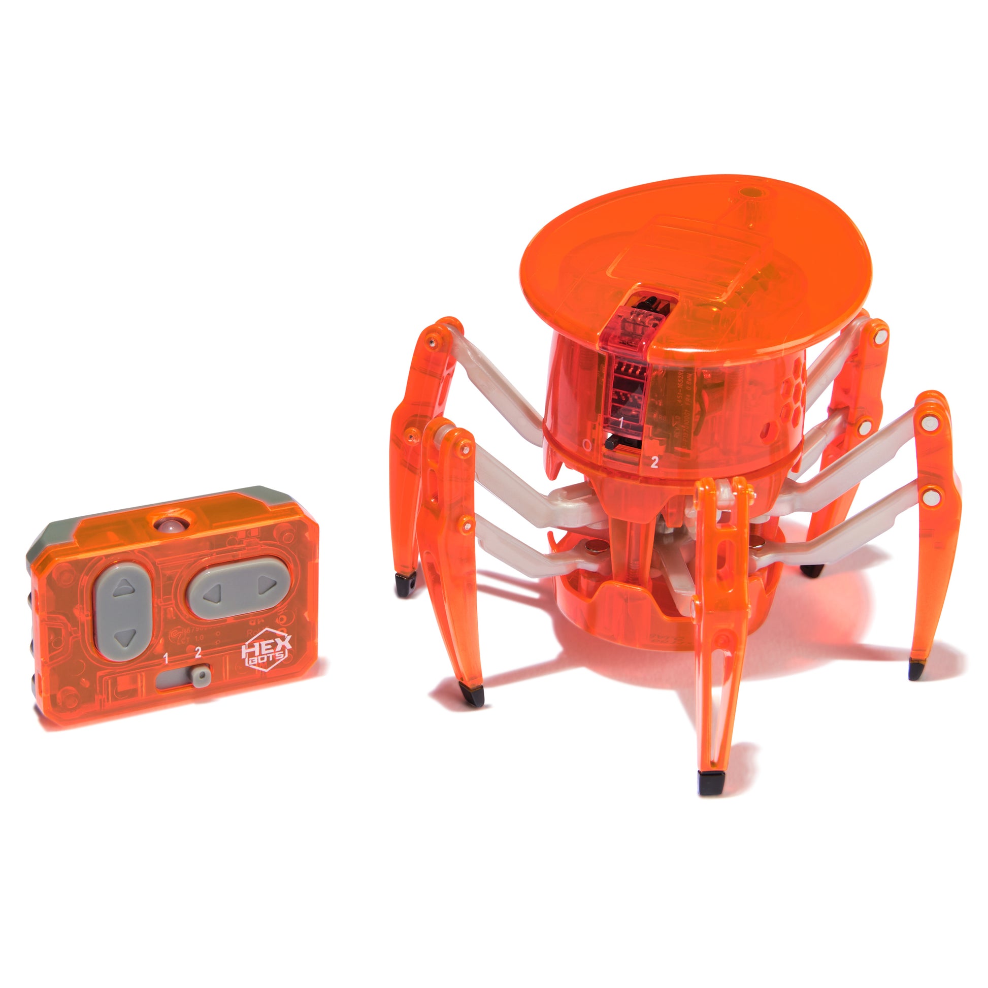 Hex Bots Spider Orange - Toyworld Australia