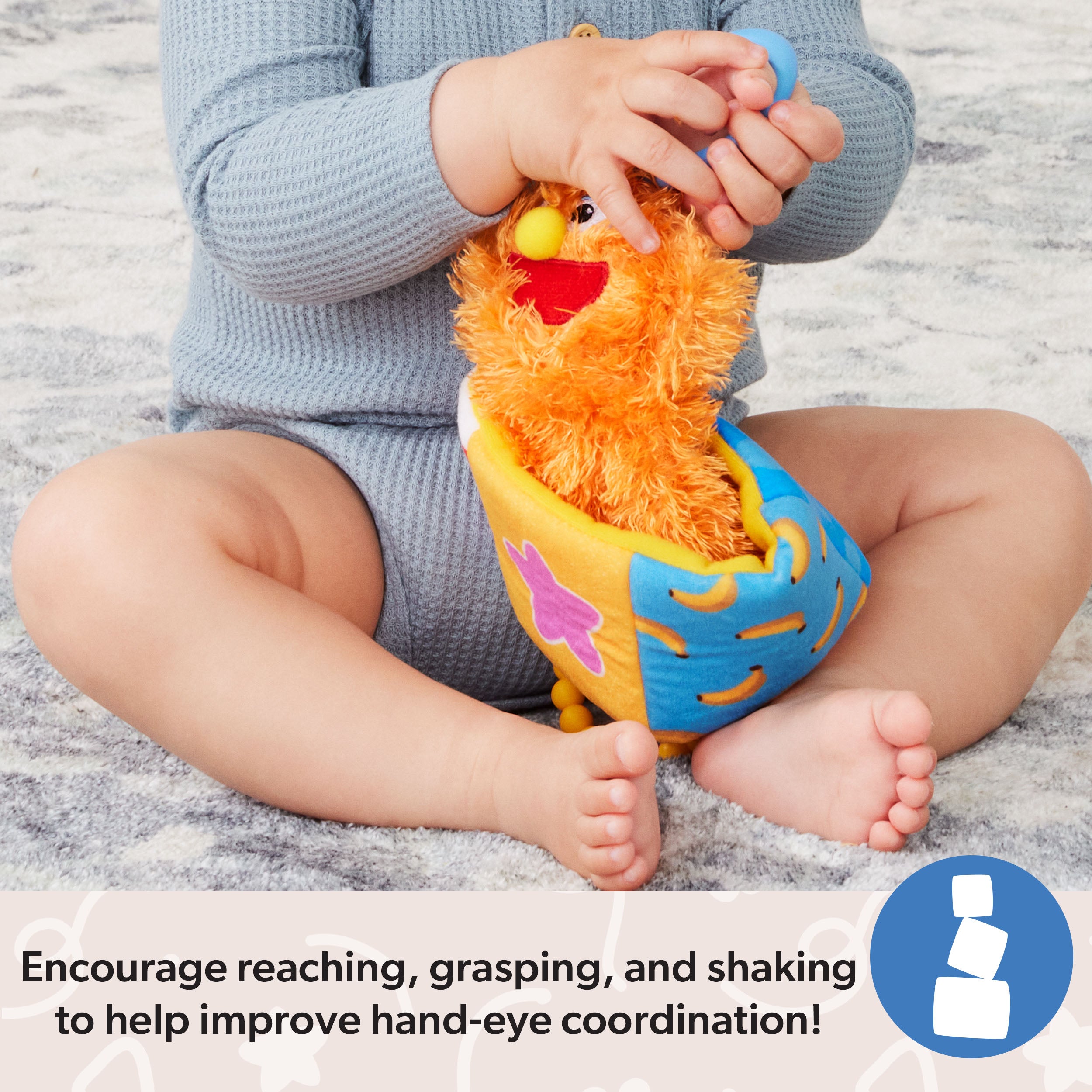 Ms. Rachel Herbie Sensory Take-Along Toy