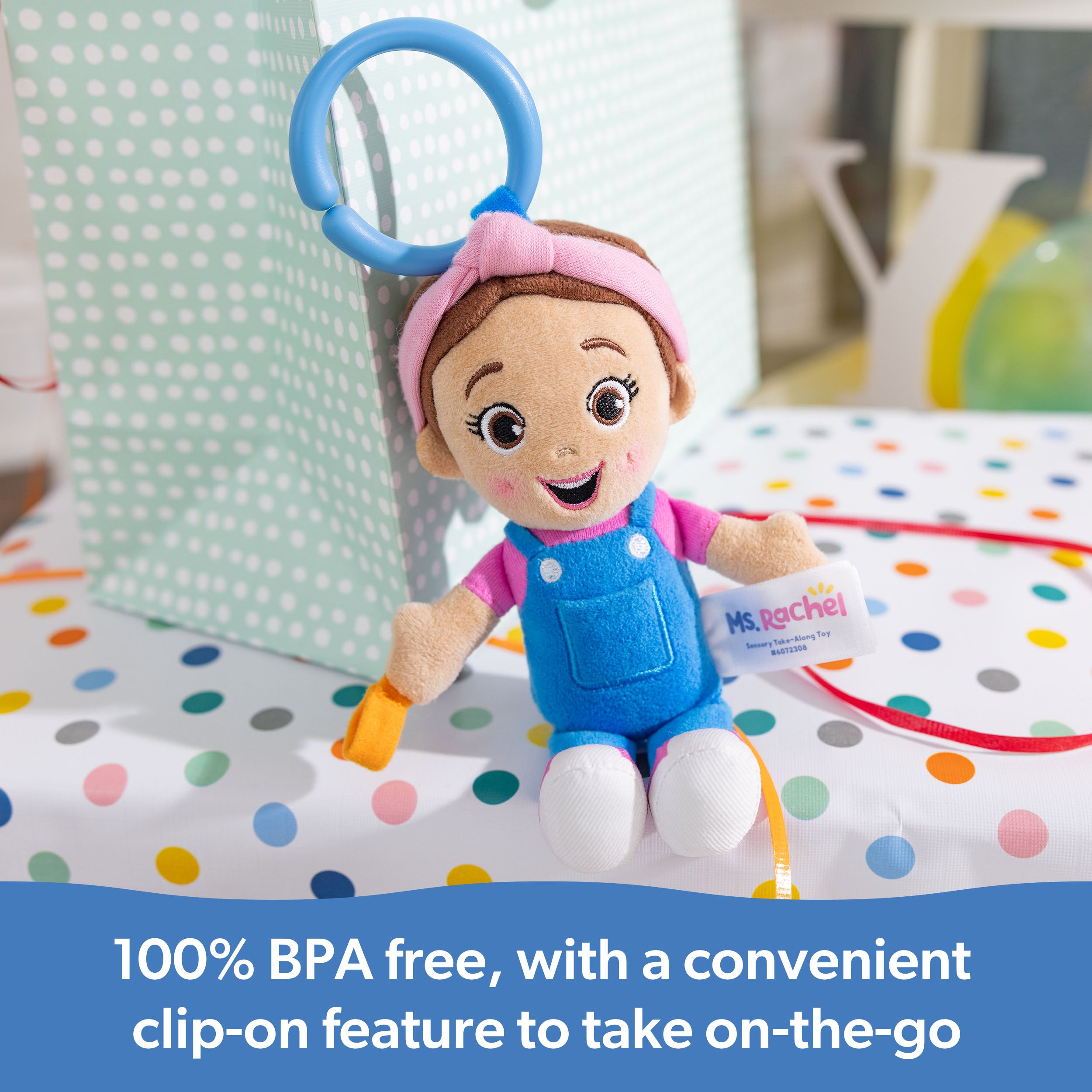 Ms. Rachel Sensory Take-Along Toy