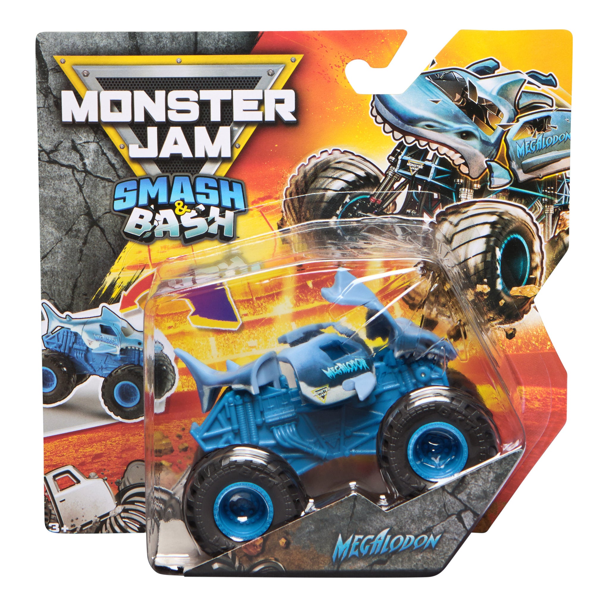 Monster Jam 1:64 Smash & Bash Megalodon