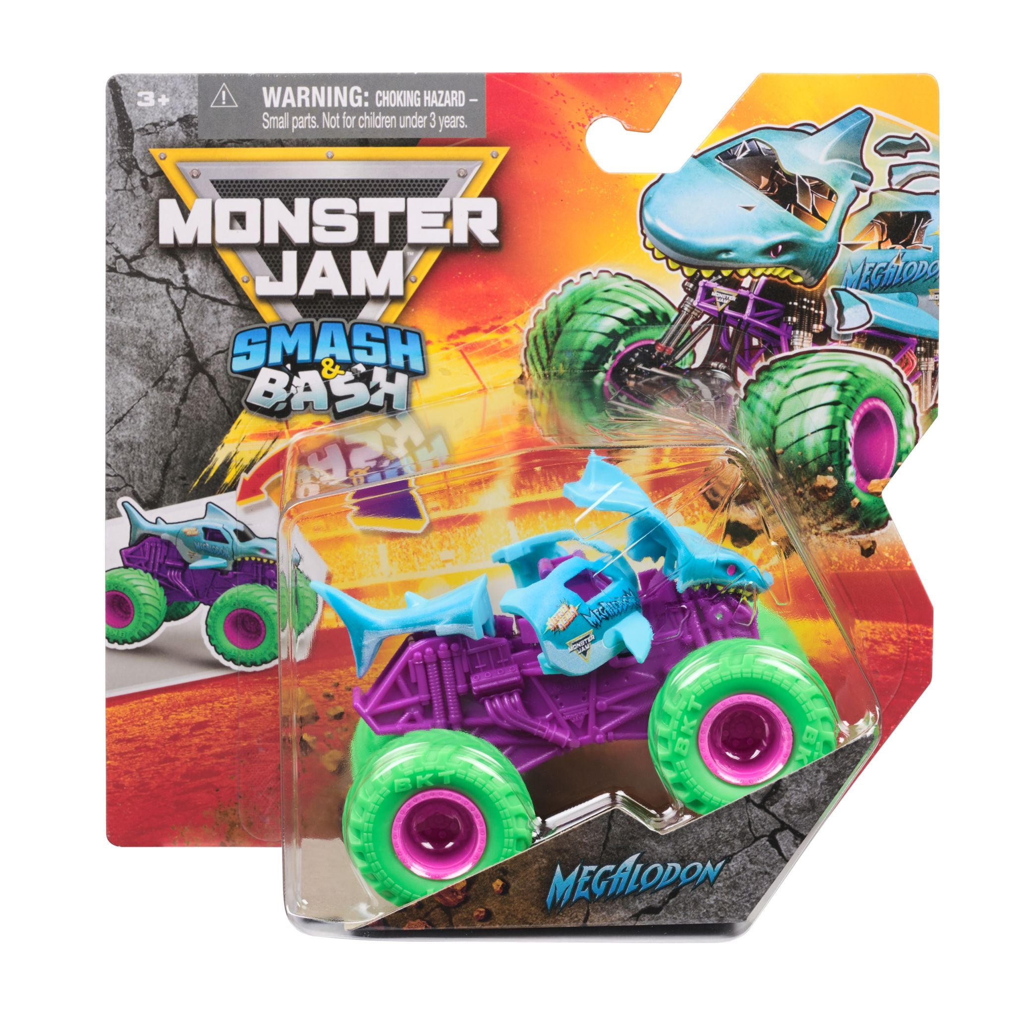 Monster Jam 1:64 Smash & Bash Megalodon Nitro