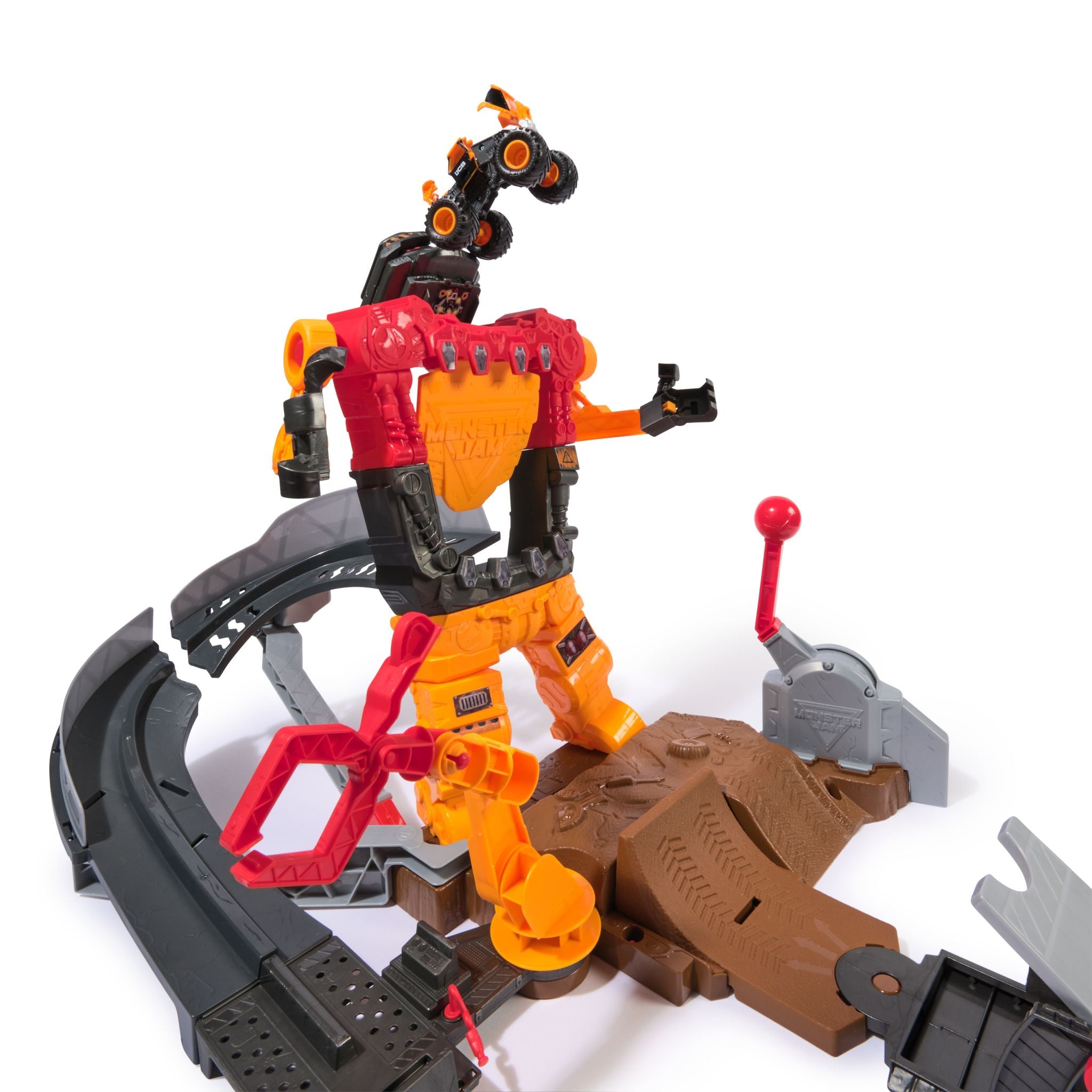 Monster Jam 1:64 Smash & Bash Smashbot Playset