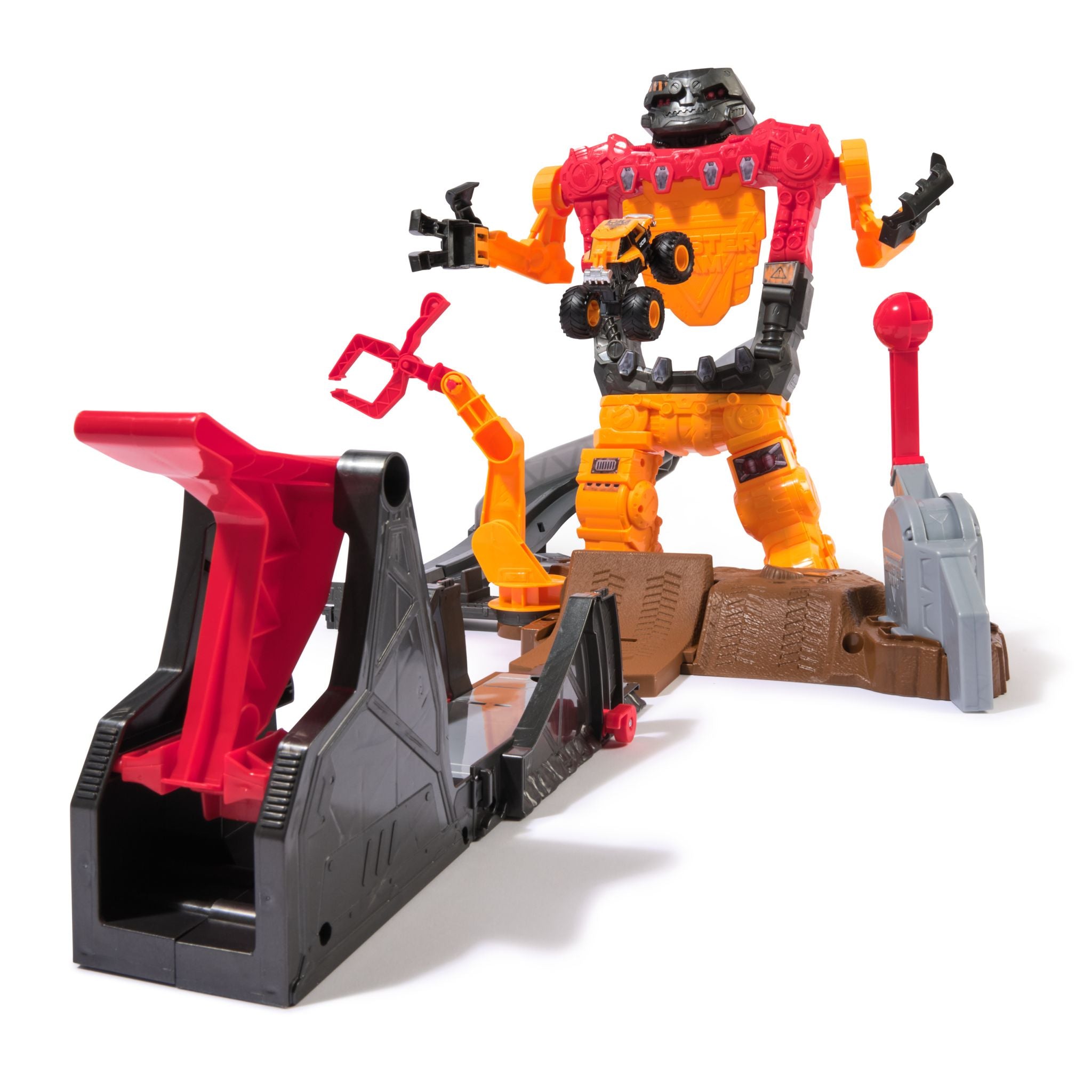 Monster Jam 1:64 Smash & Bash Smashbot Playset