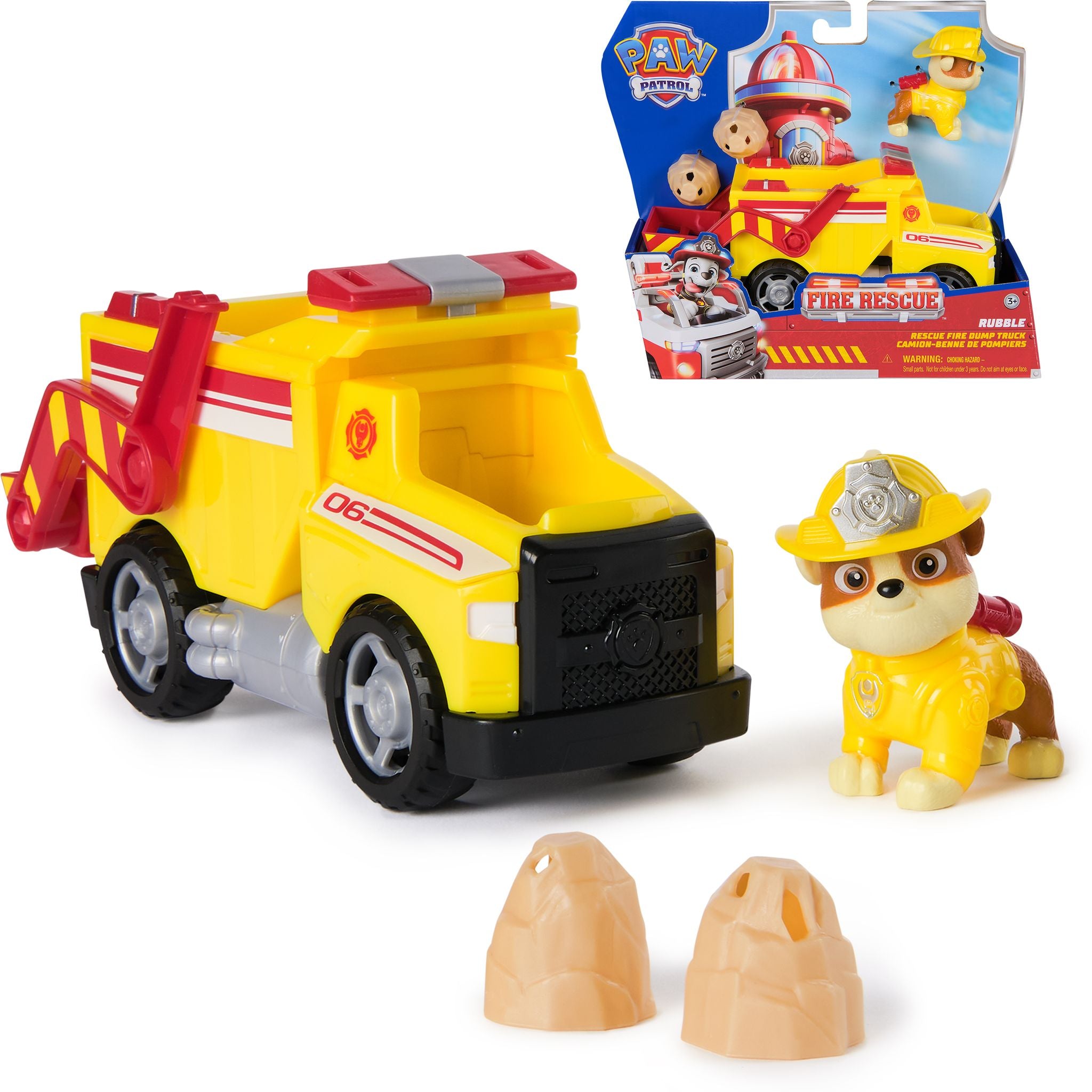 PAW Patrol Fire Rescue Vehicle Rubble