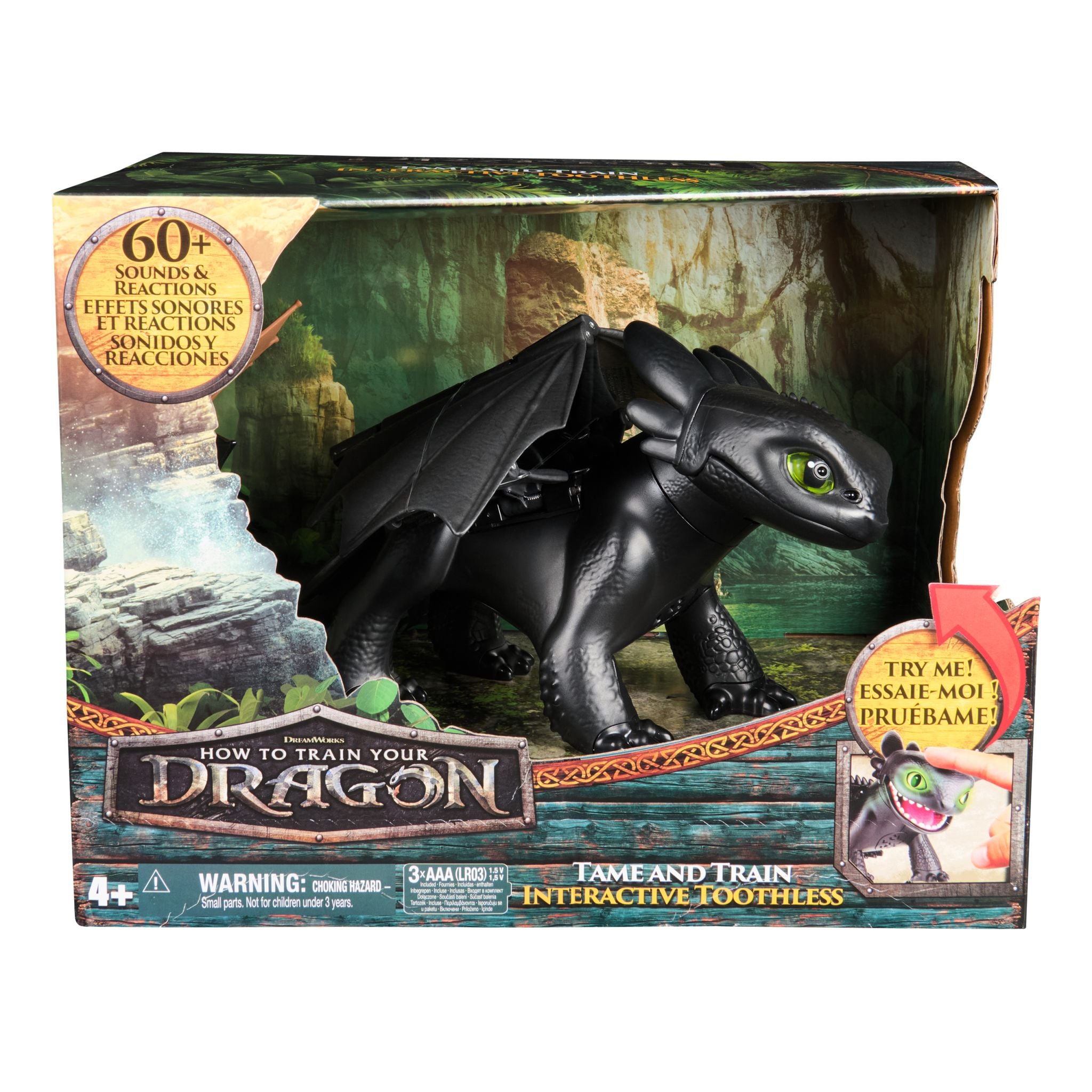 How To Train Your Dragon Tame and Train Interactive Toothless
