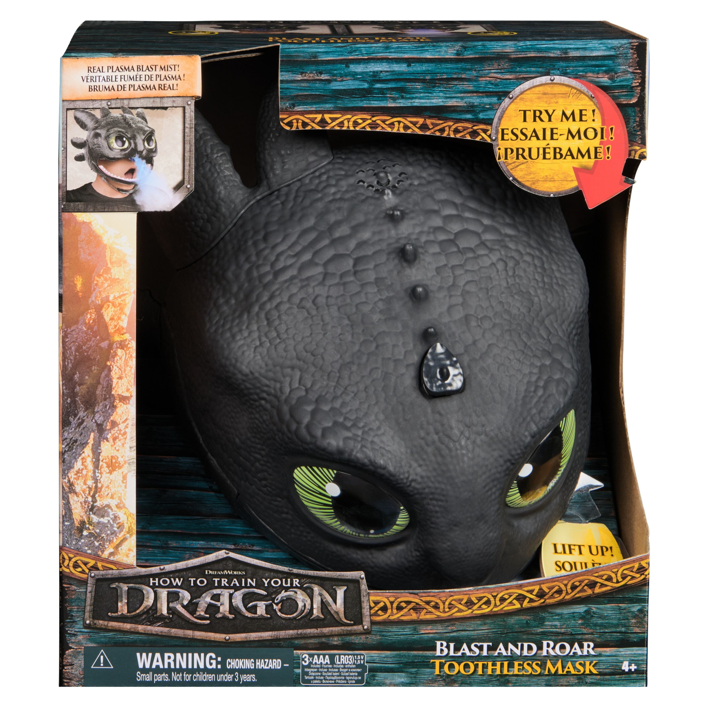 How To Train Your Dragon Blast & Roar Toothless Mask – Toyworld Australia