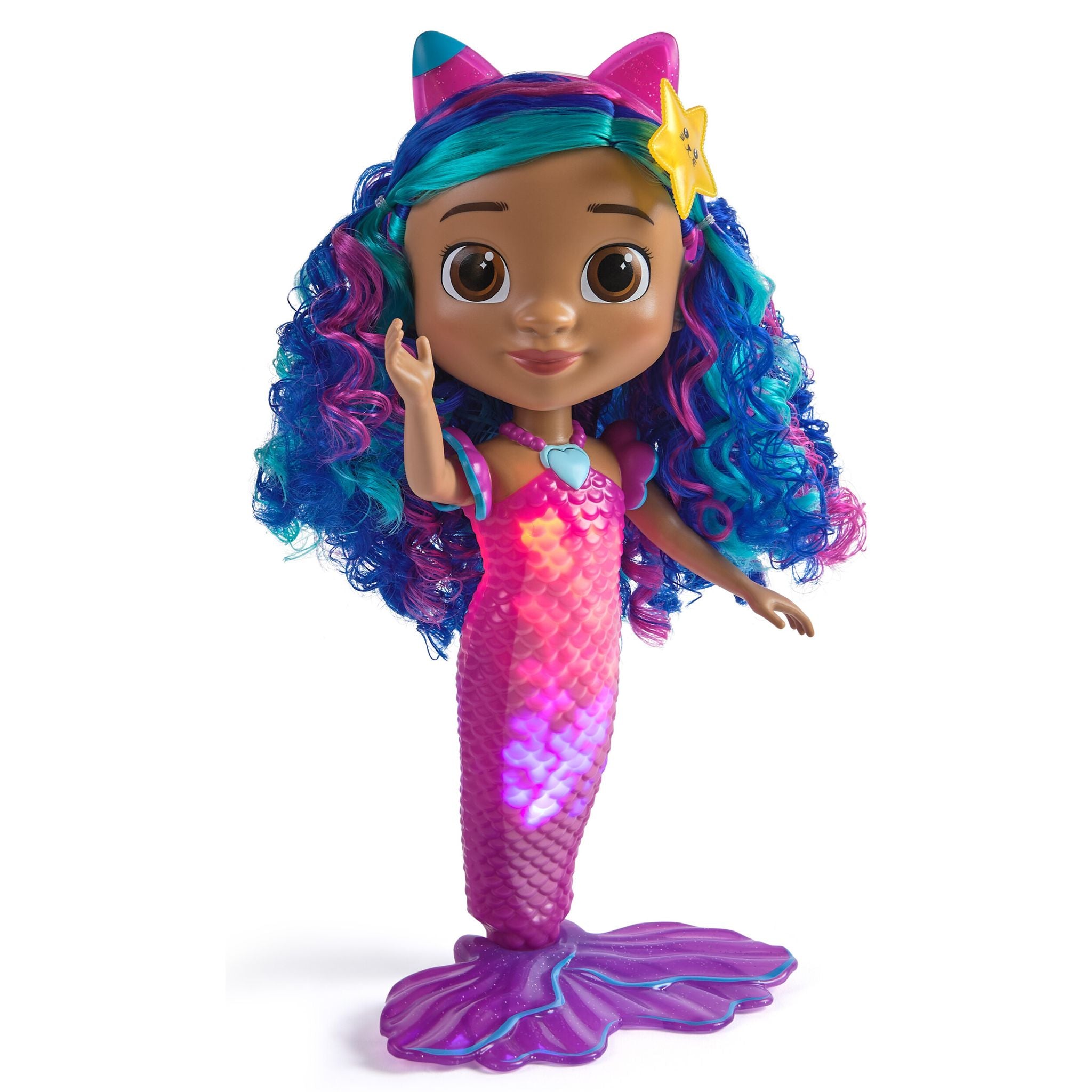 Gabby’s Dollhouse: The Movie with the Sing & Shine Mermaid Gabby