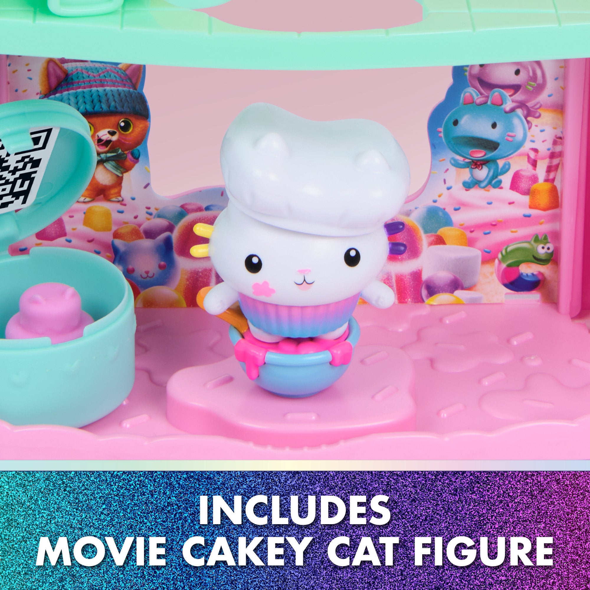 Gabby's Dollhouse Movie Portal Rooms - Cakey's Kitchen