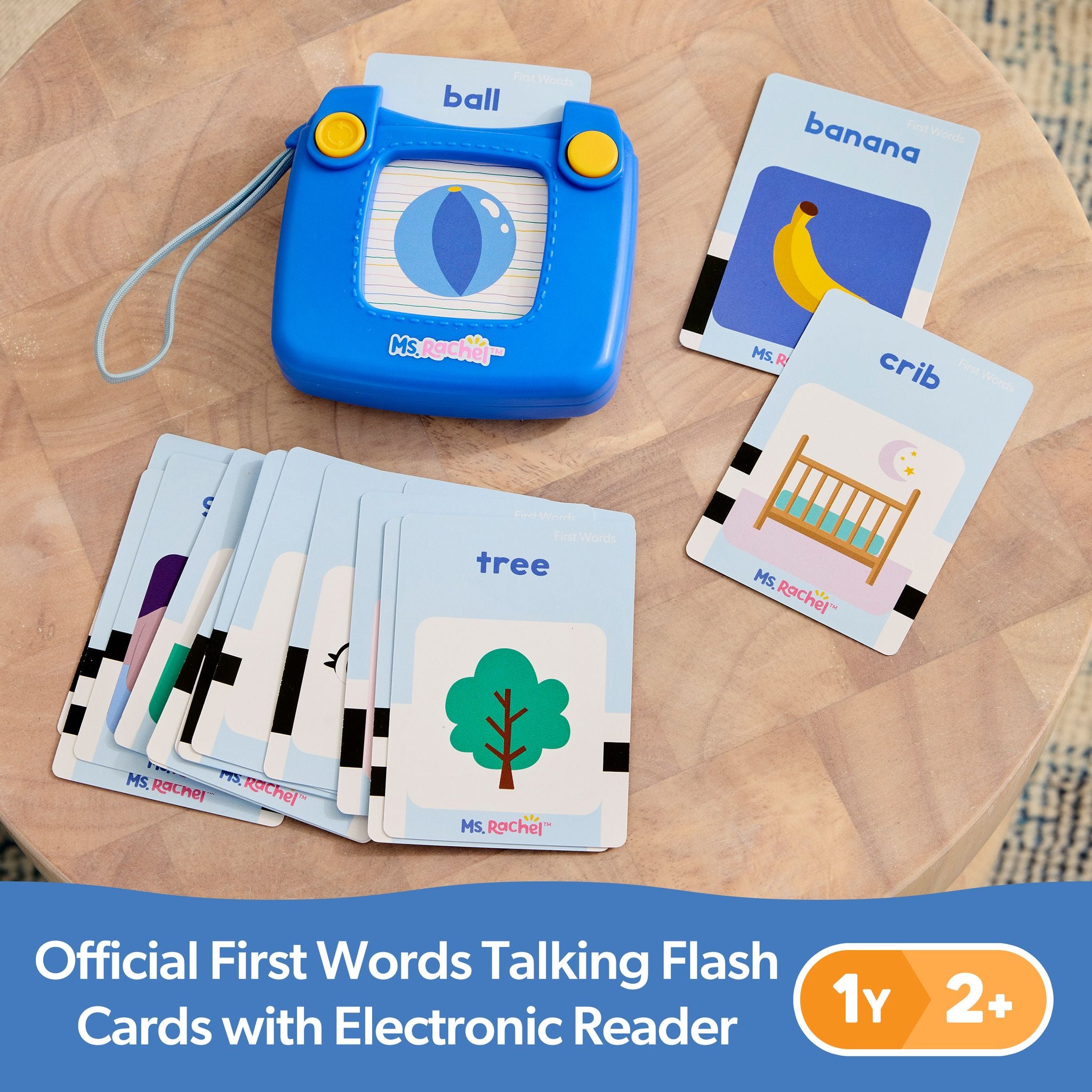 Ms. Rachel First Words Talking Flash Cards