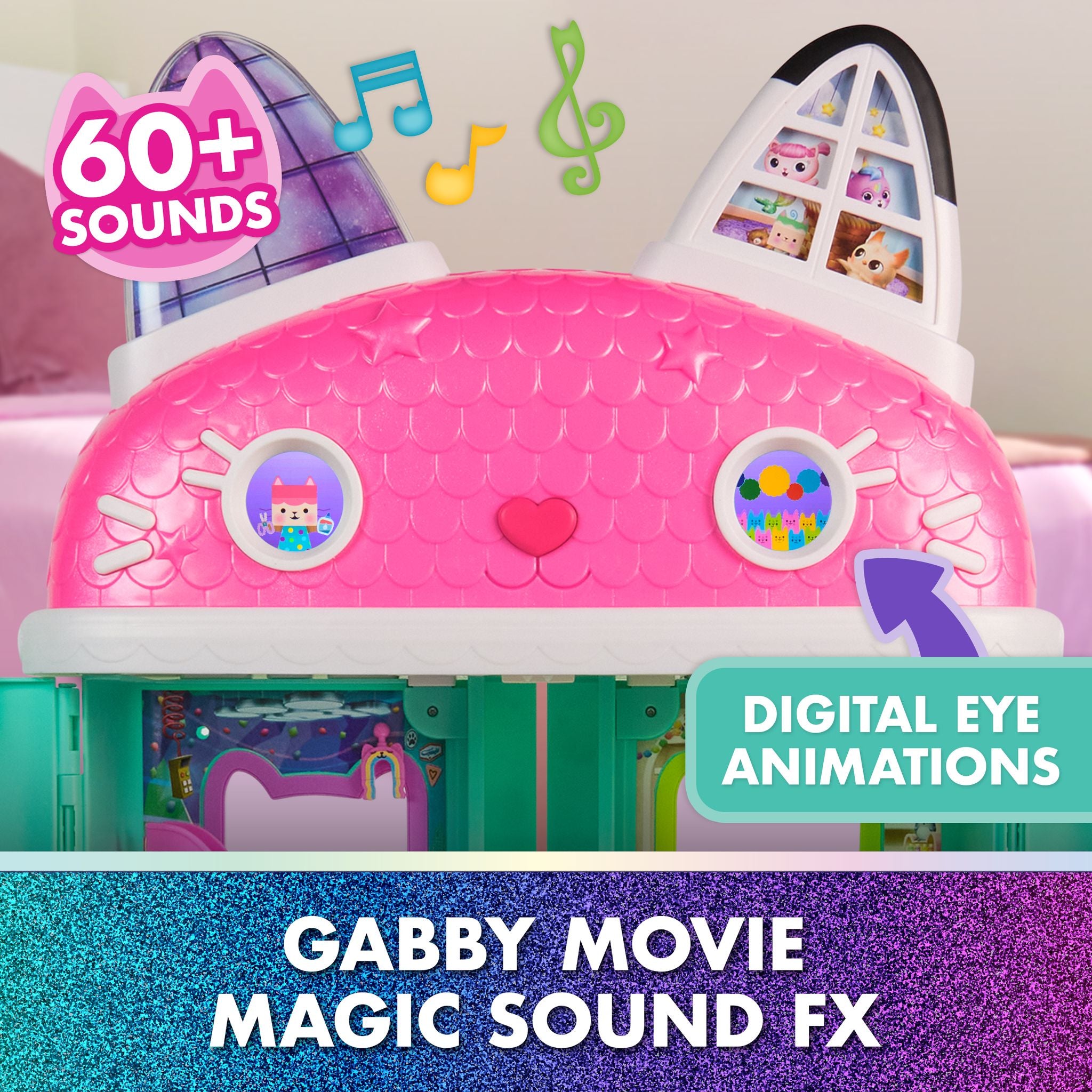 Gabby’s Dollhouse The Movie Meow-mazing Interactive Dollhouse