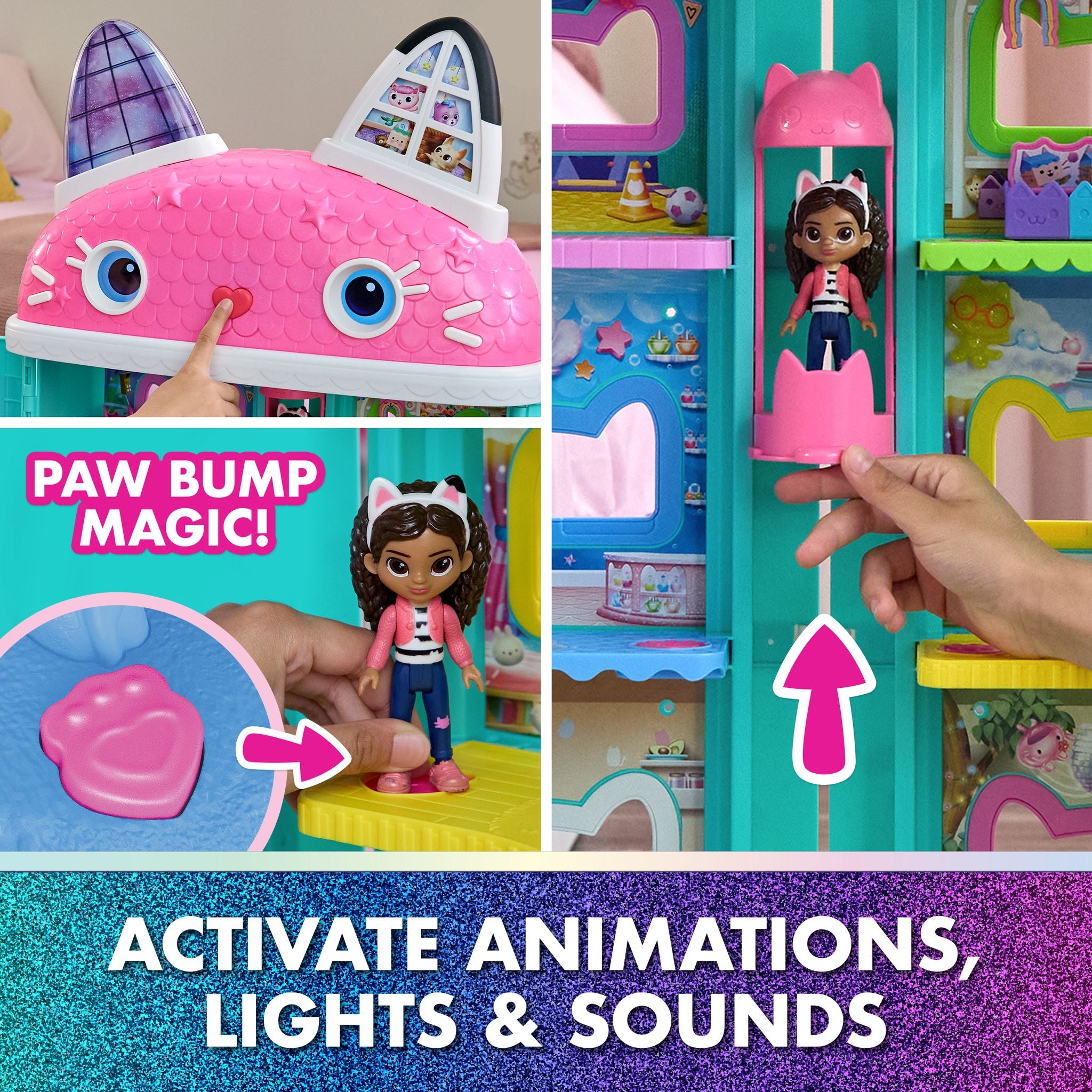 Gabby’s Dollhouse The Movie Meow-mazing Interactive Dollhouse