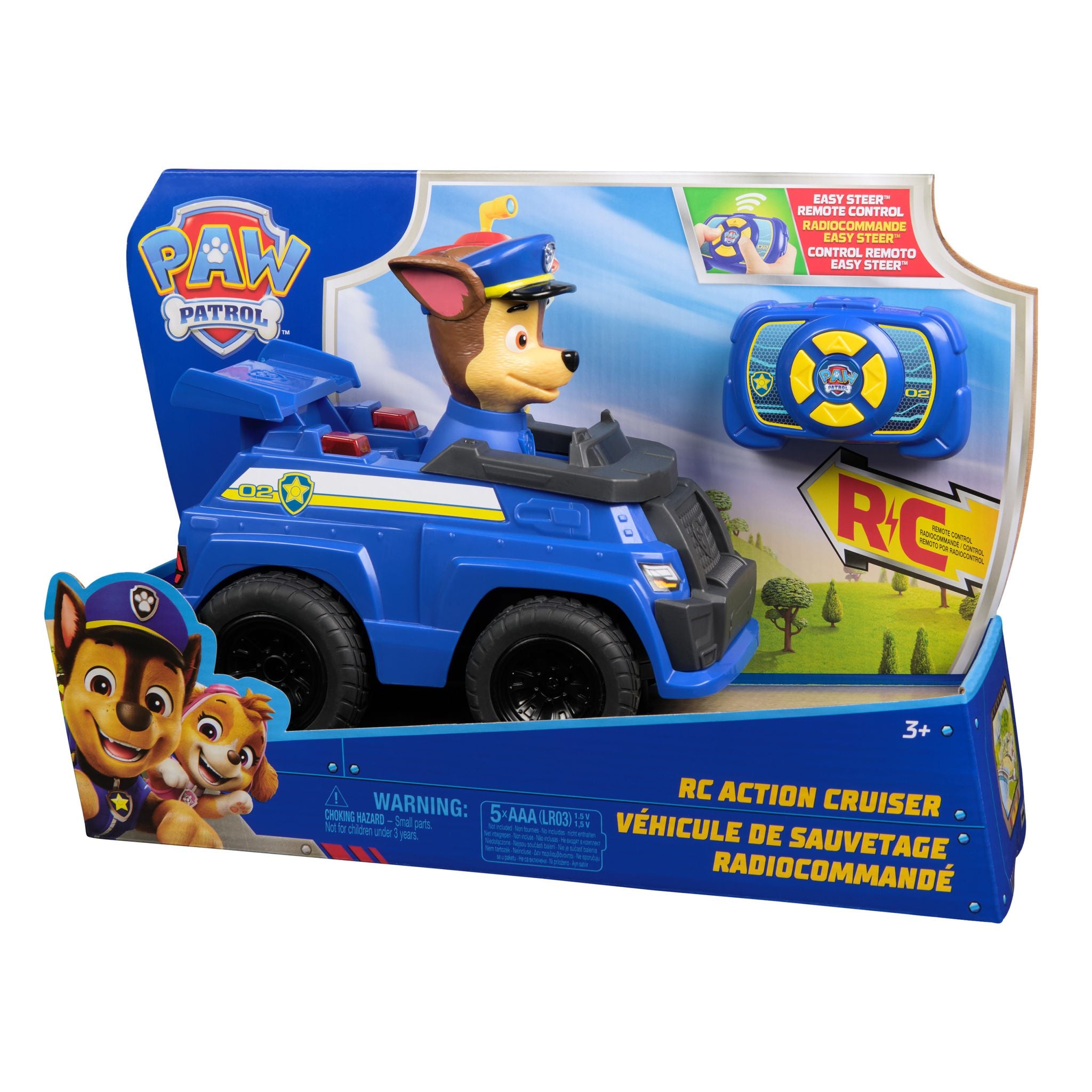 PAW Patrol Chase RC Action Cruiser