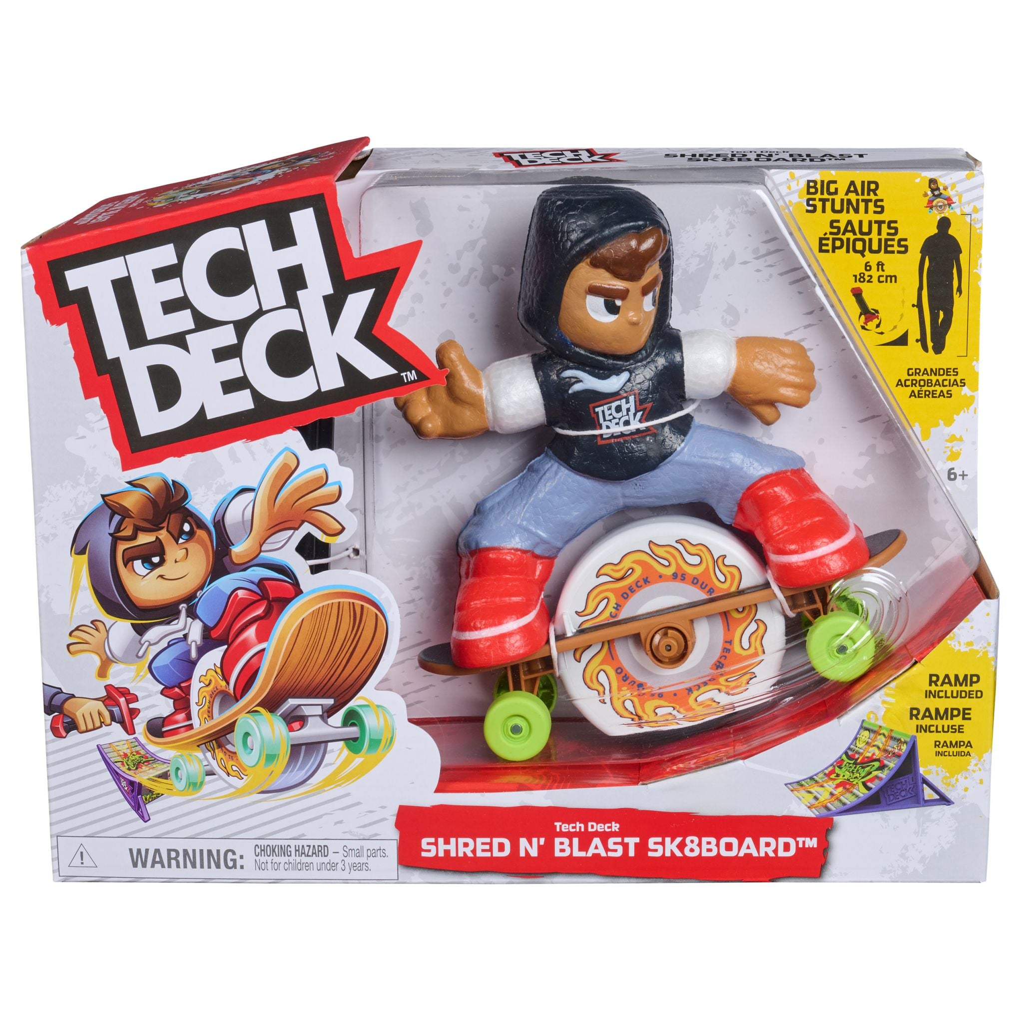 Tech Deck Shred N Blast Skateboard