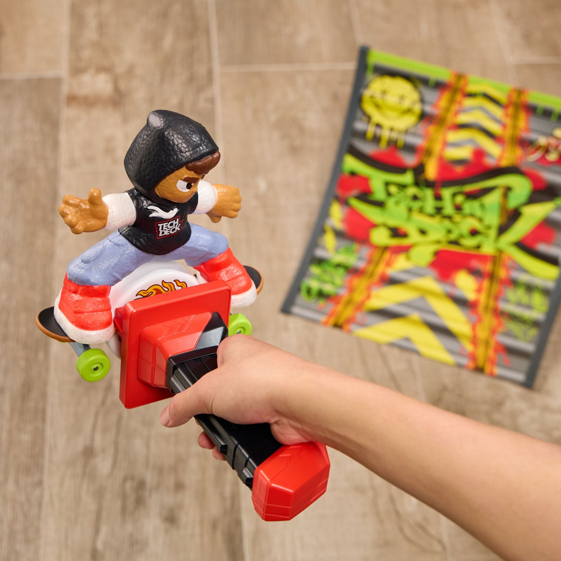 Tech Deck Shred N' Blast Sk8board - Toyworld Australia