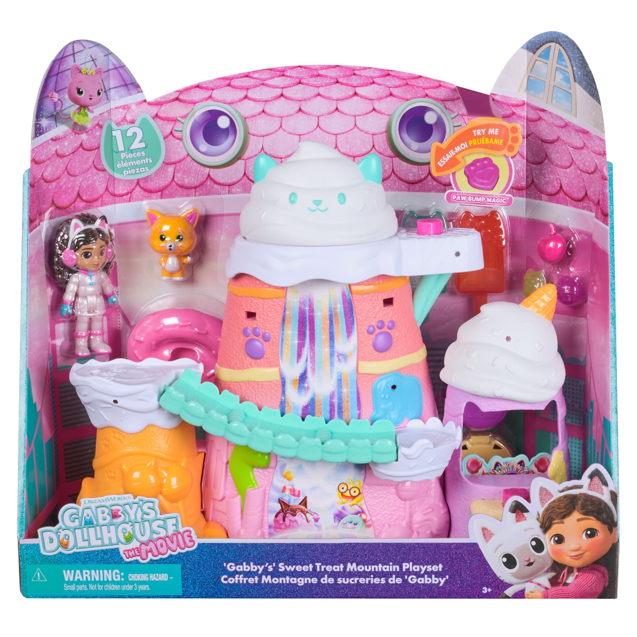 Gabby's Dollhouse The Movie Sweet Treat Mountain Playset