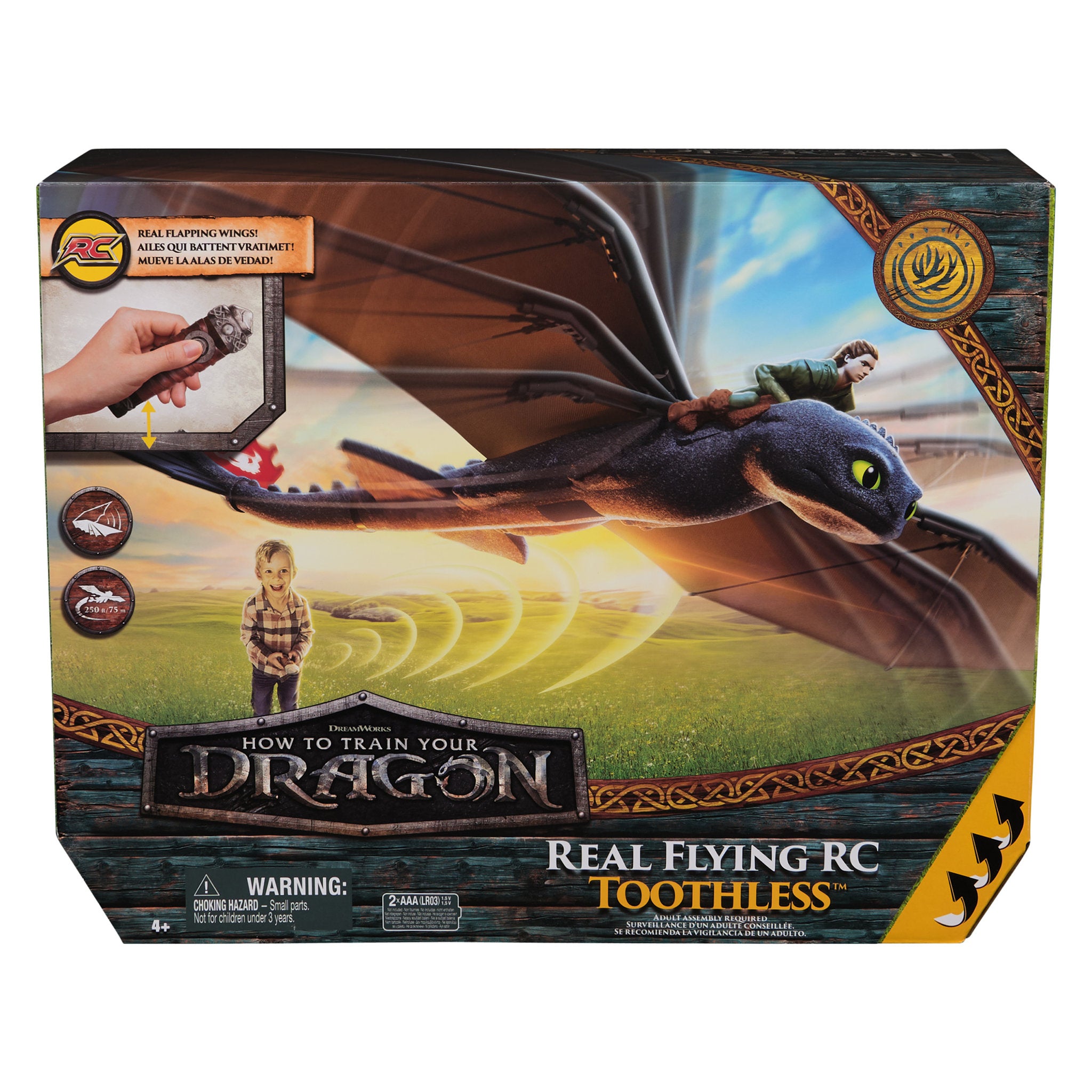 How to Train Your Dragon Real Flying RC Toothless