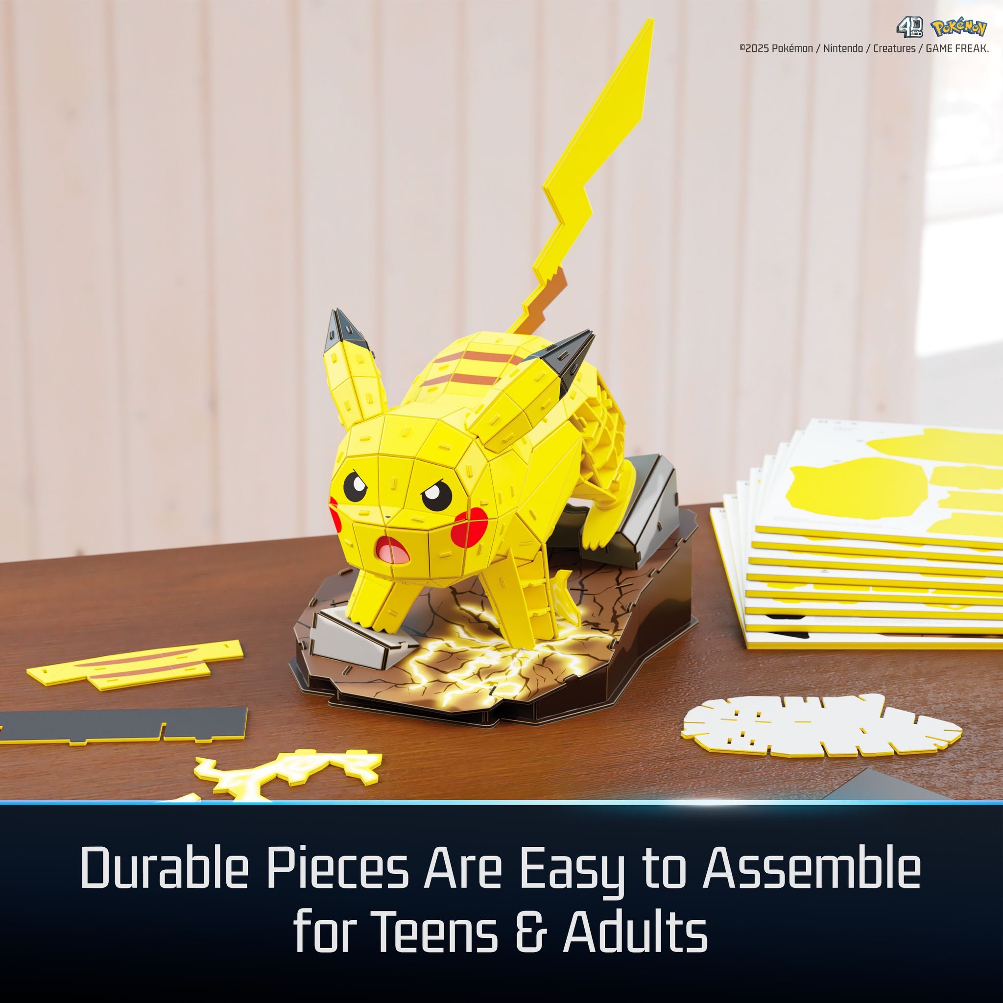 4D Build Pokemon Model Kit - Pikachu