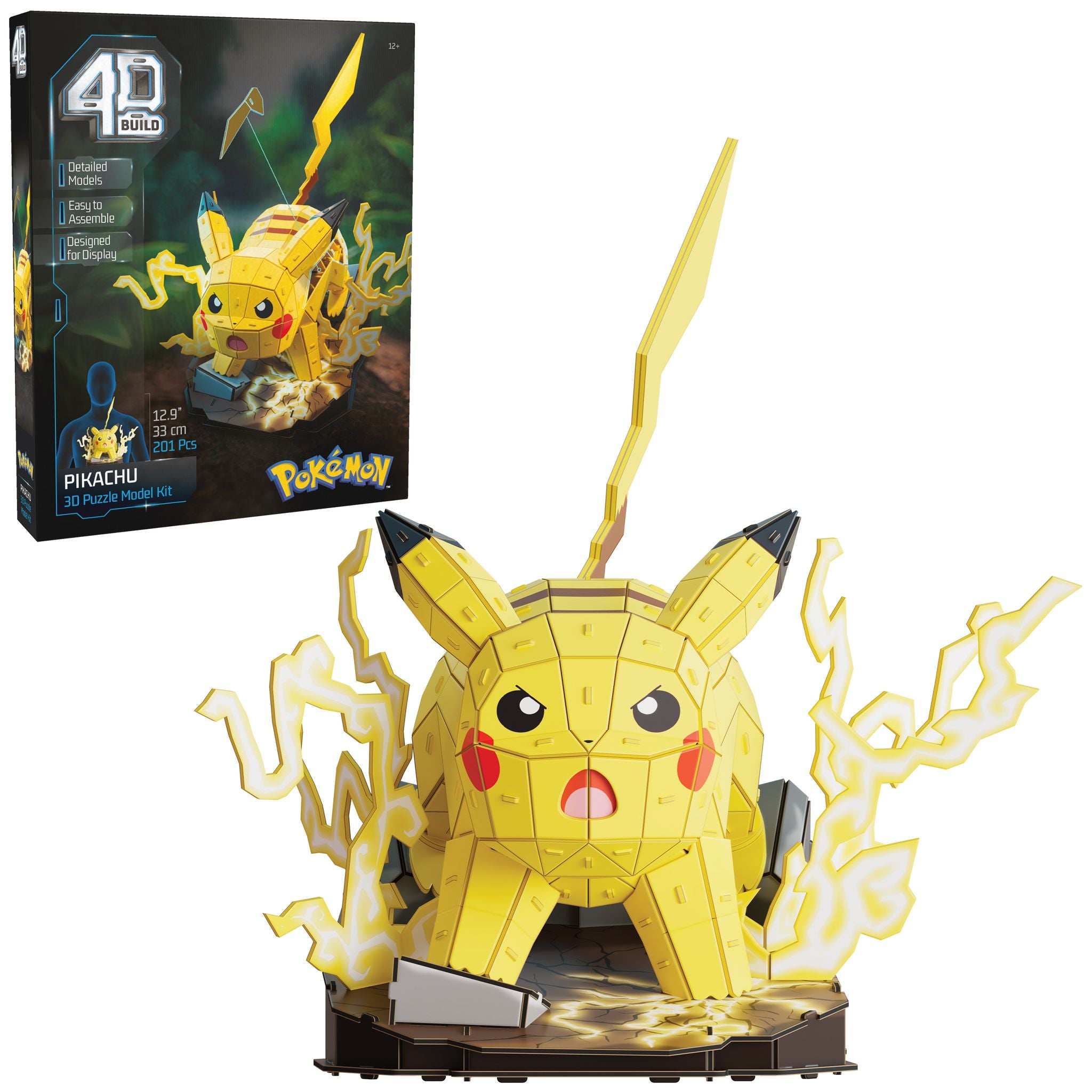 4D Build Pokemon Model Kit - Pikachu