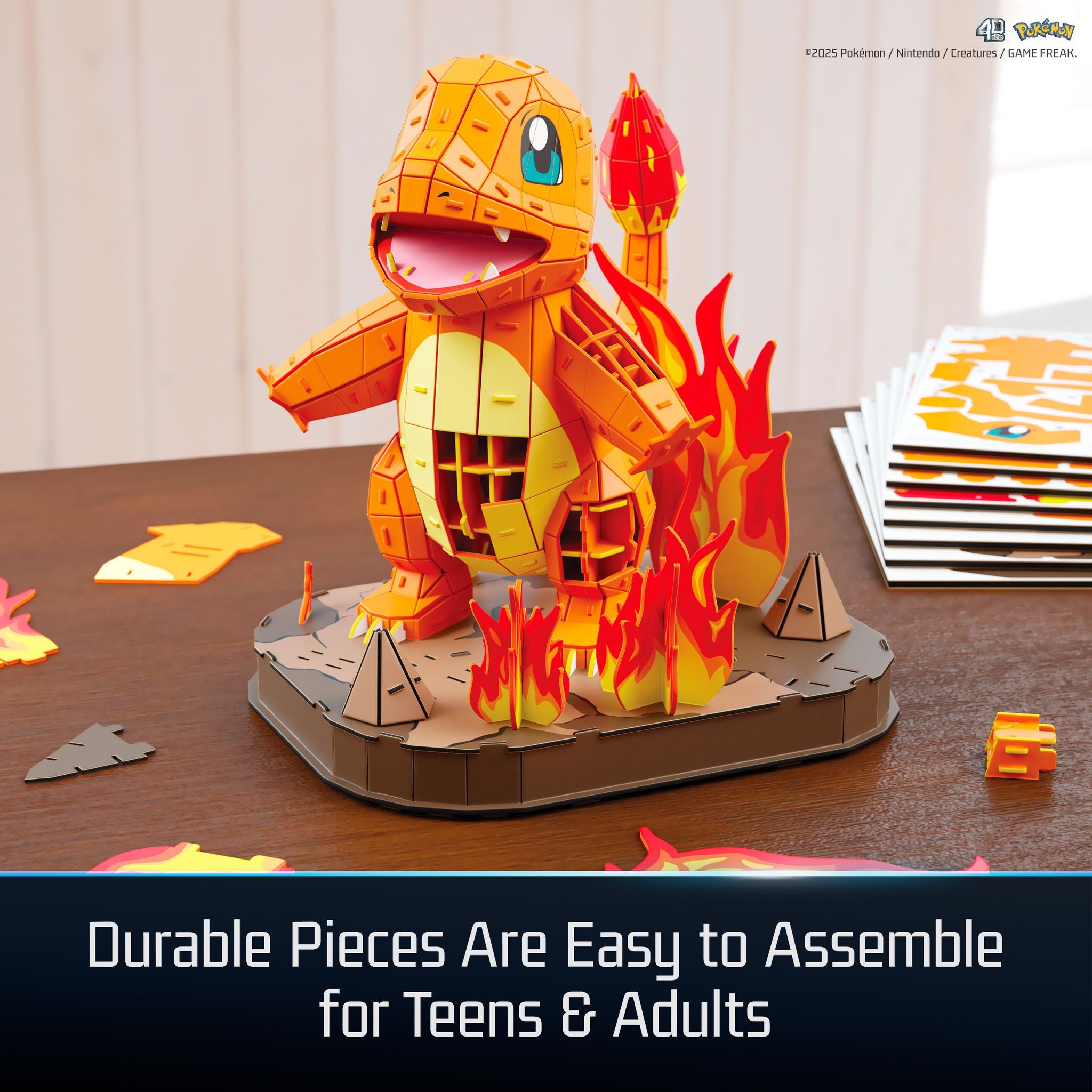 4D Build Pokemon Model Kit - Charmander