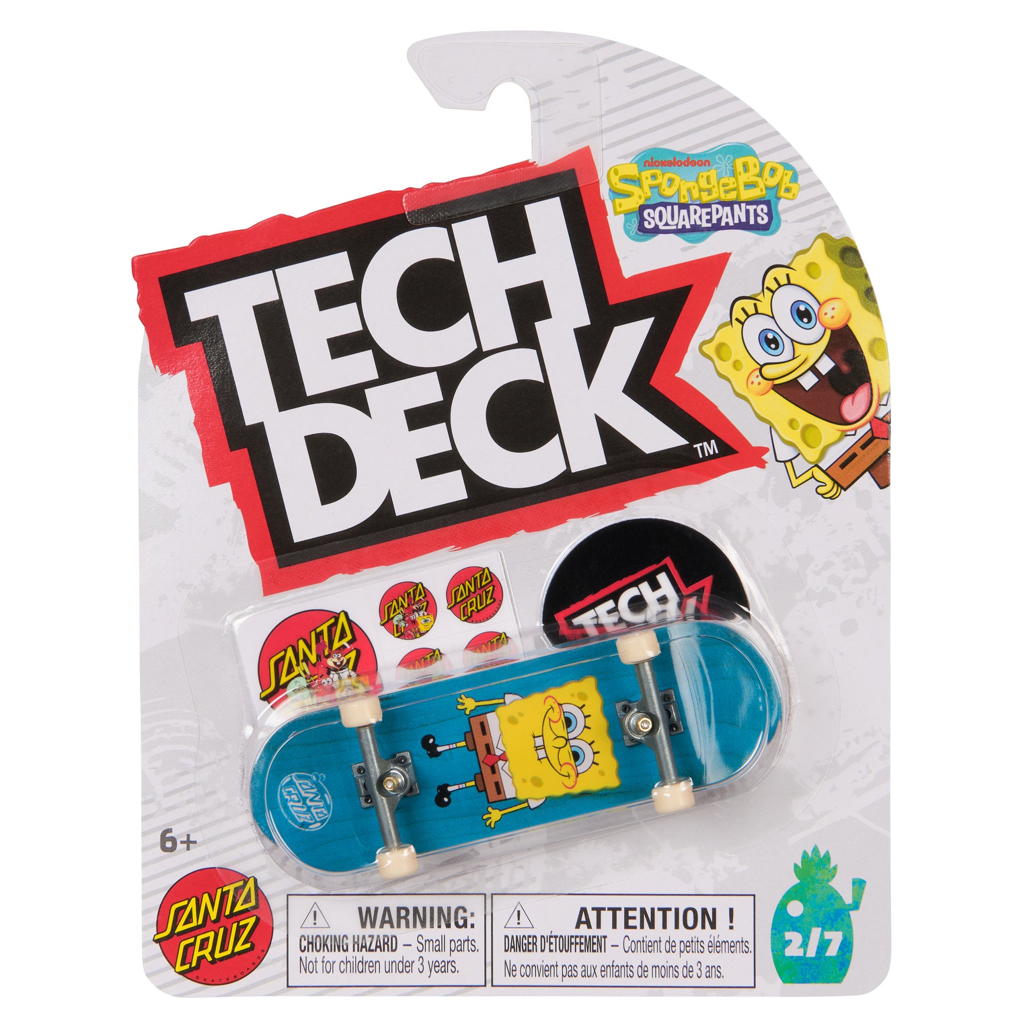 Tech Deck Entertainment Series Finger Board - Spongebob Squarepants 2 - Toyworld Australia
