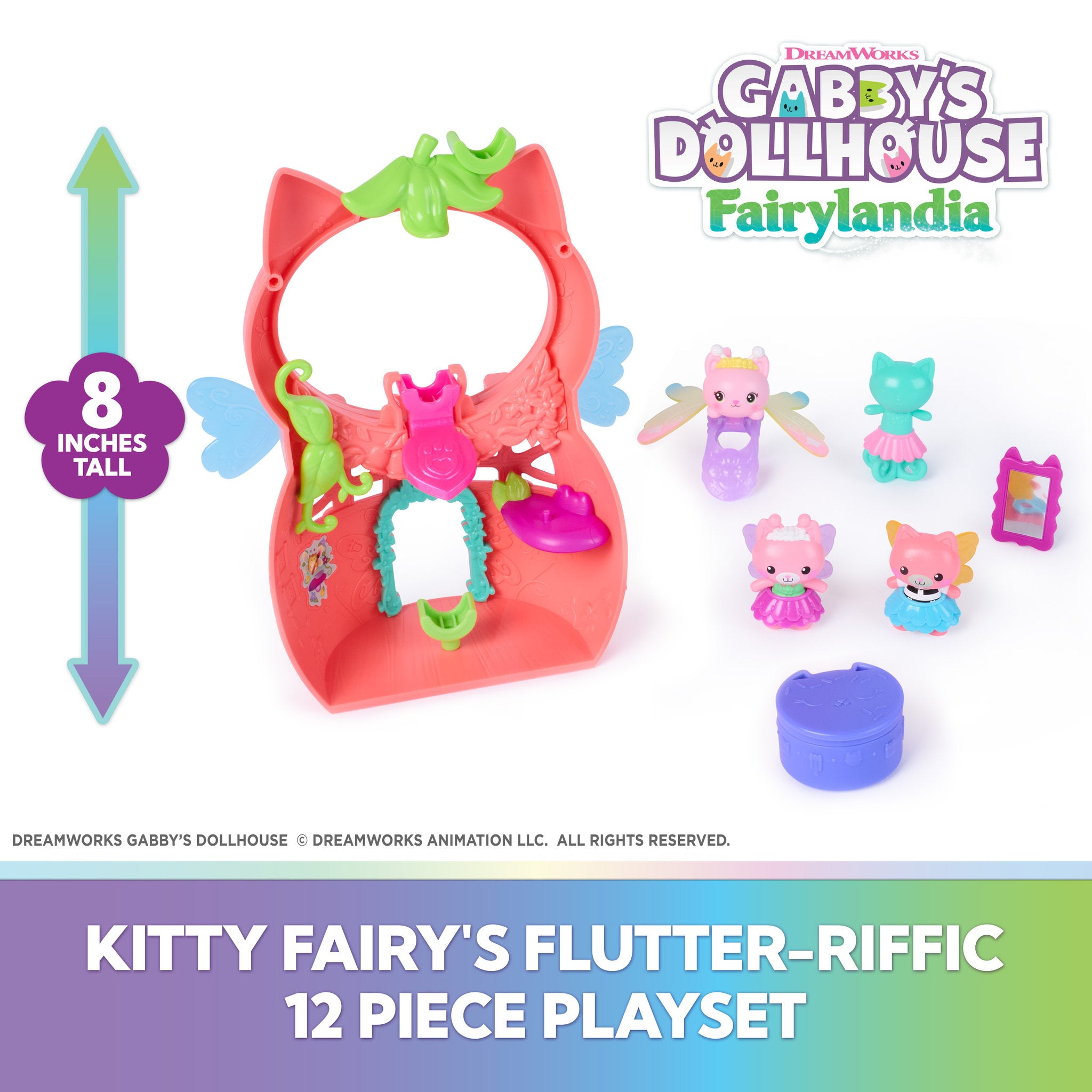 Gabby's Dollhouse Flutter Fairy Playset