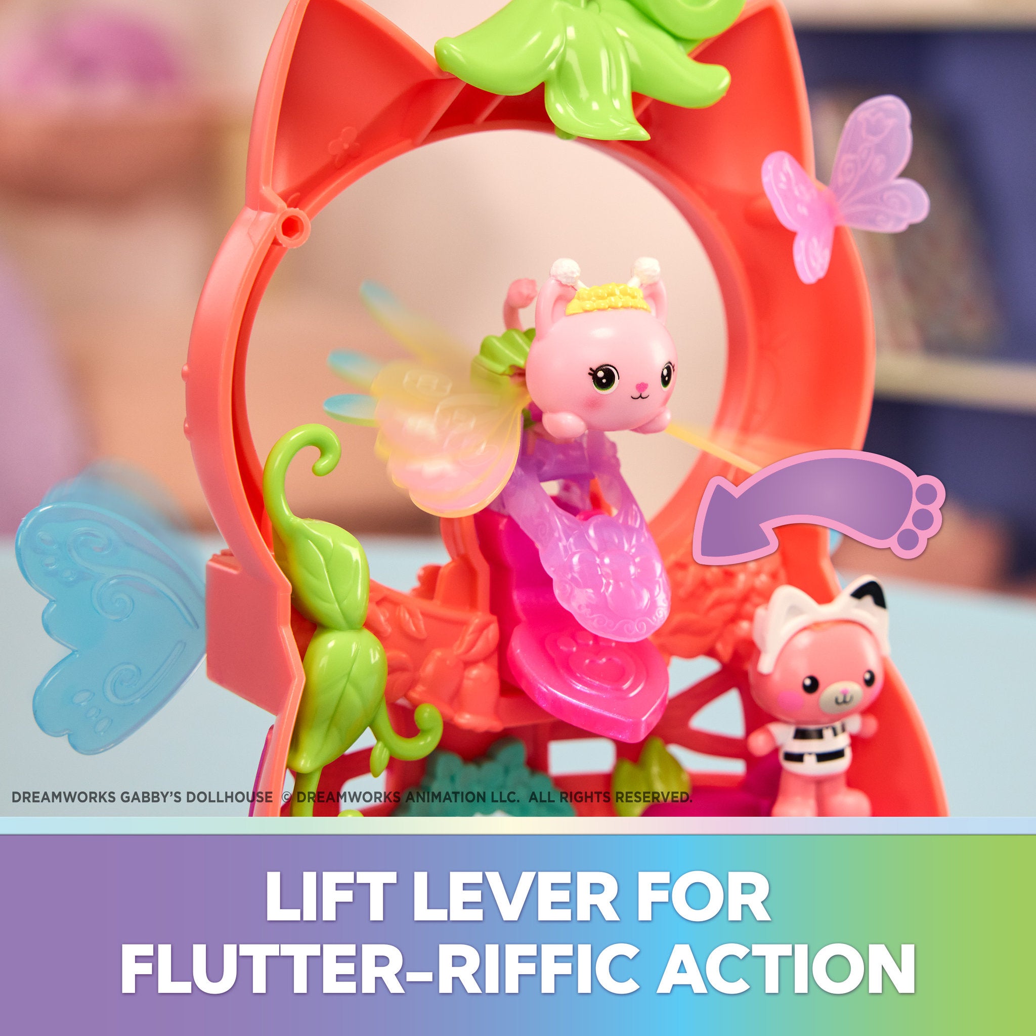 Gabby's Dollhouse Flutter Fairy Playset