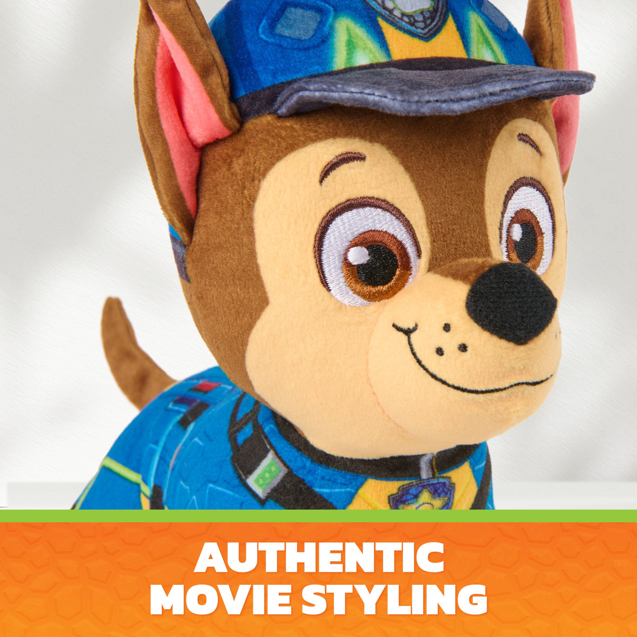 PAW Patrol The Dino Movie 8 Inch Plush - Chase
