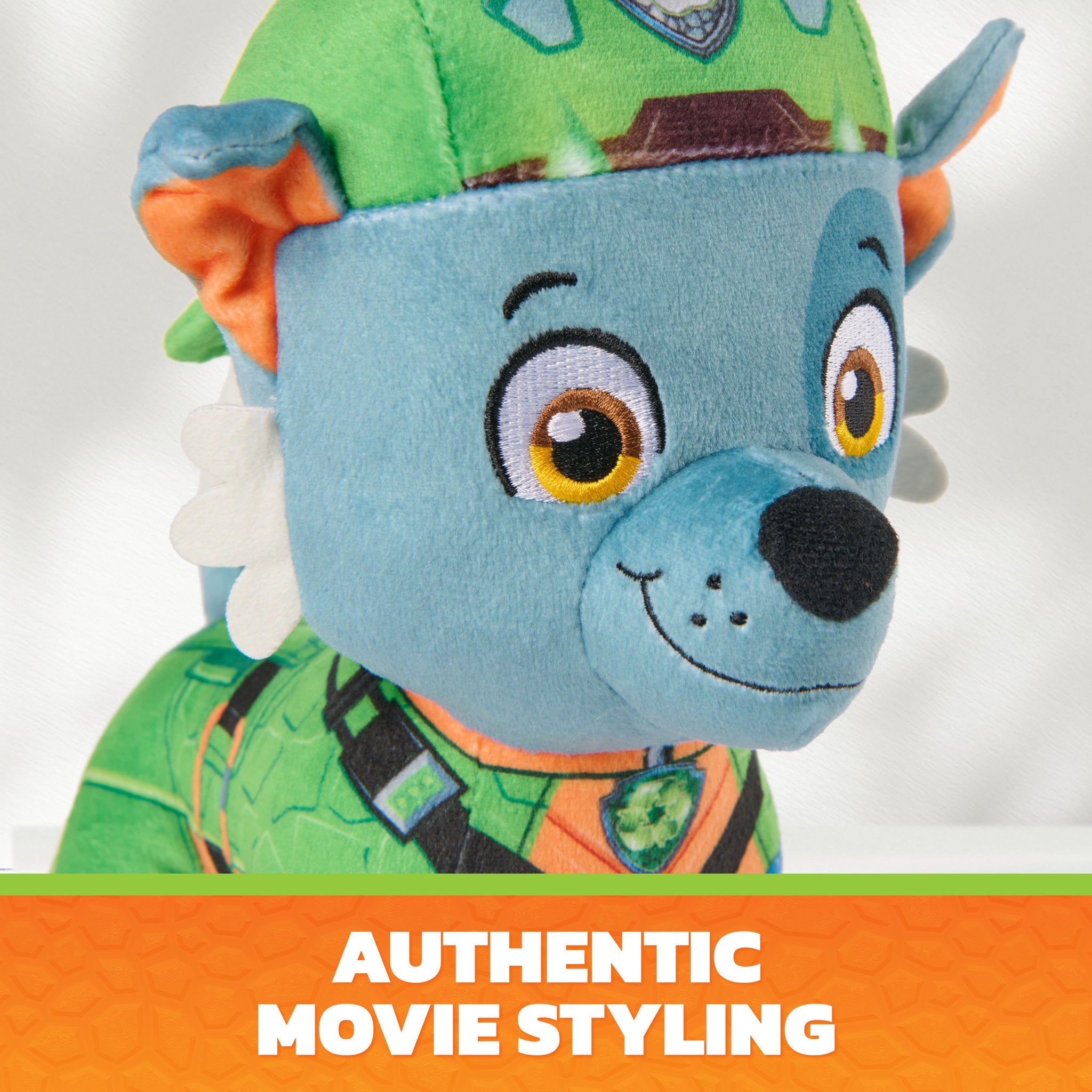 PAW Patrol The Dino Movie  8 Inch Plush - Rocky