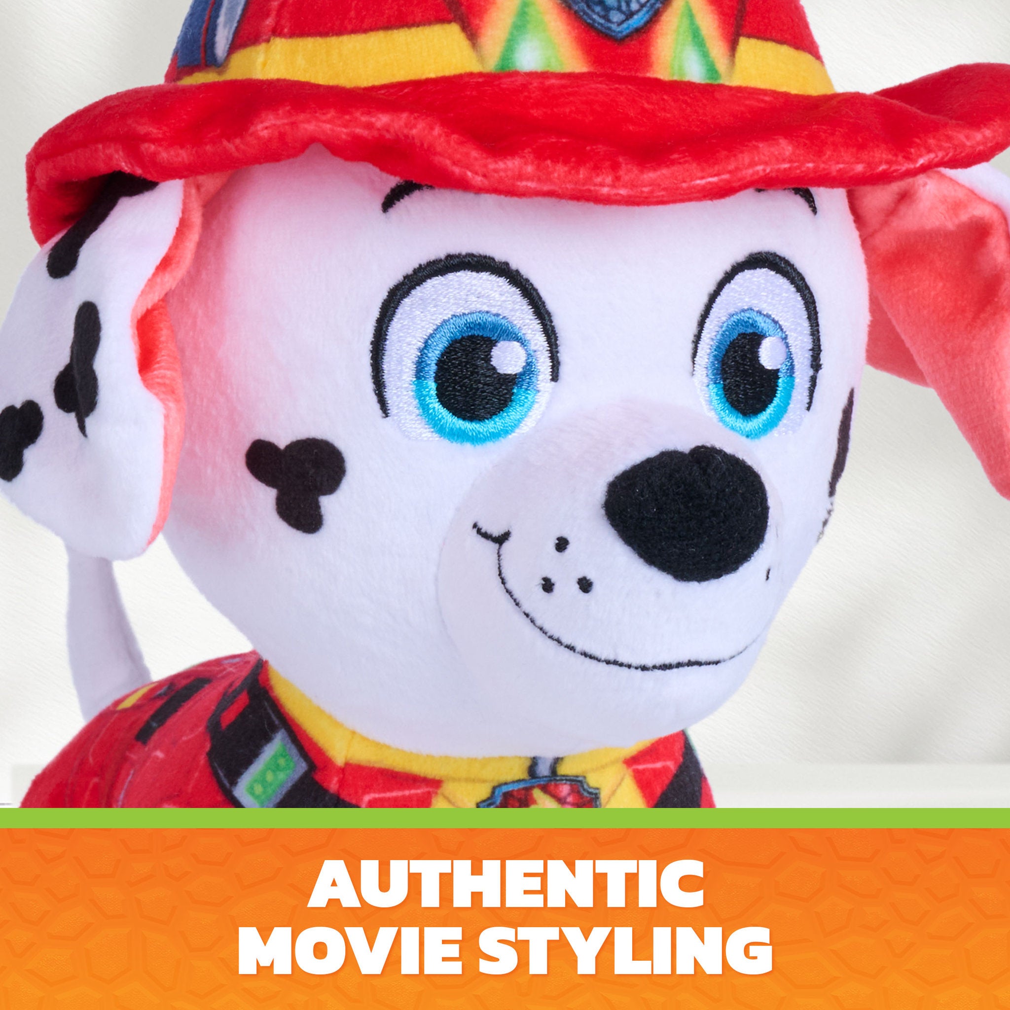 PAW Patrol The Dino Movie 8 Inch Plush - Marshall