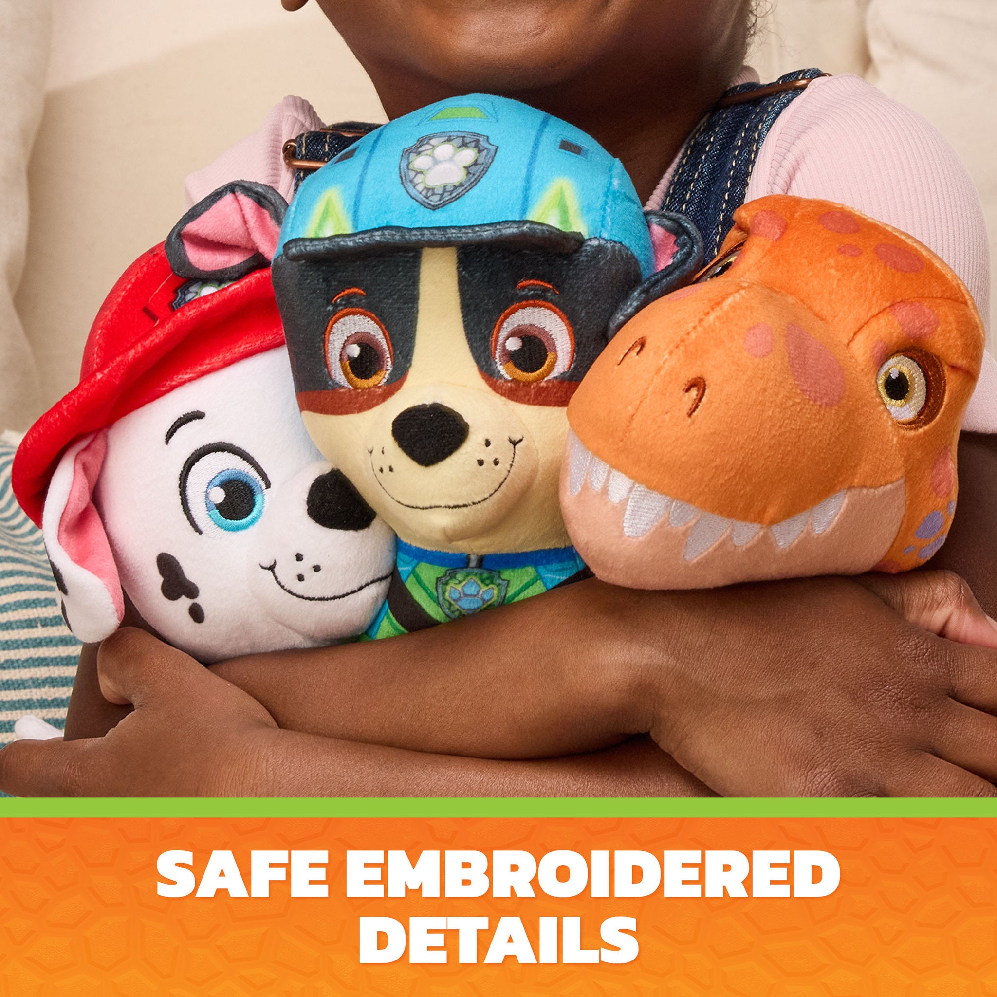 PAW Patrol The Dino Movie 8 Inch Plush - Marshall
