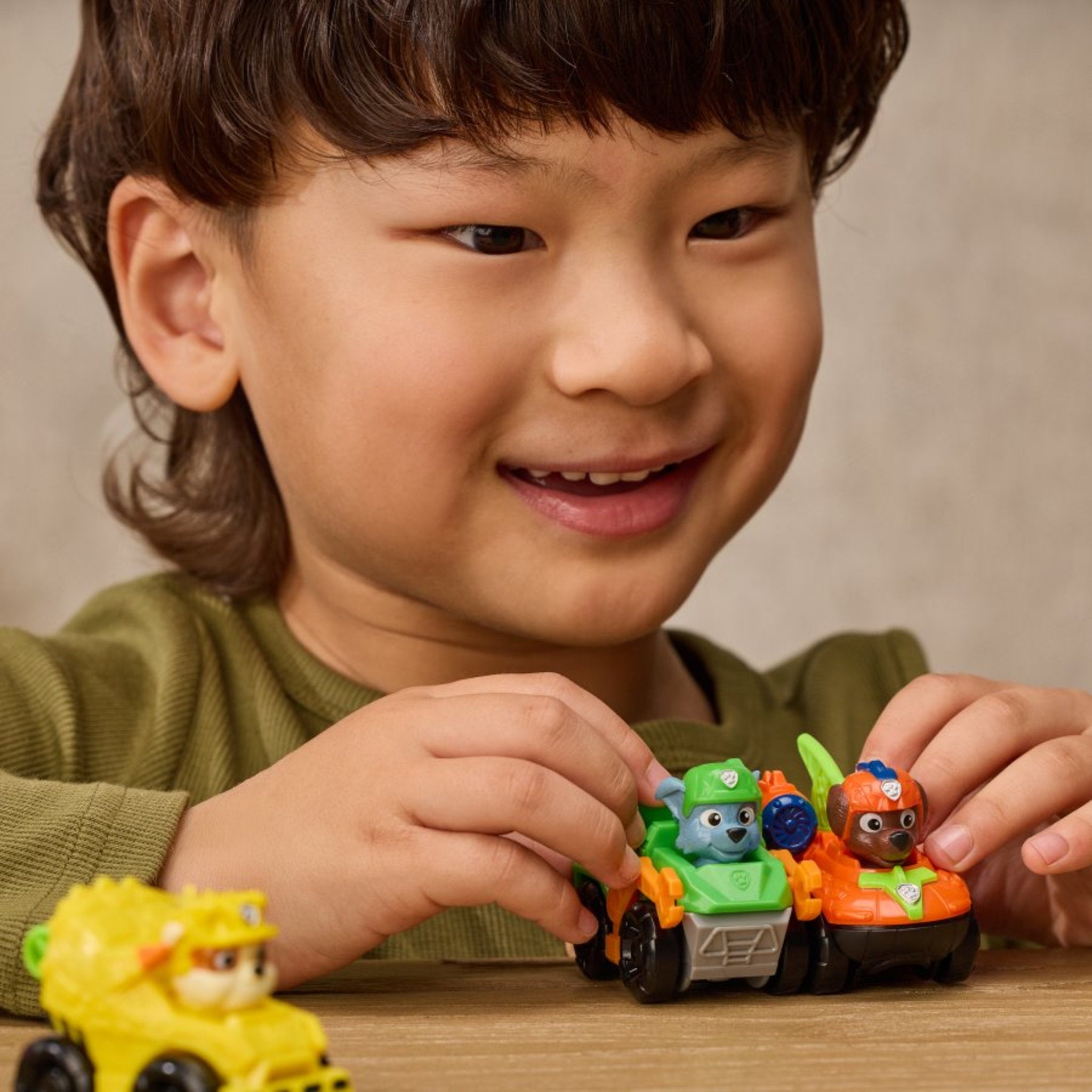 PAW Patrol The Dino Movie Pup Squad Racer Rocky