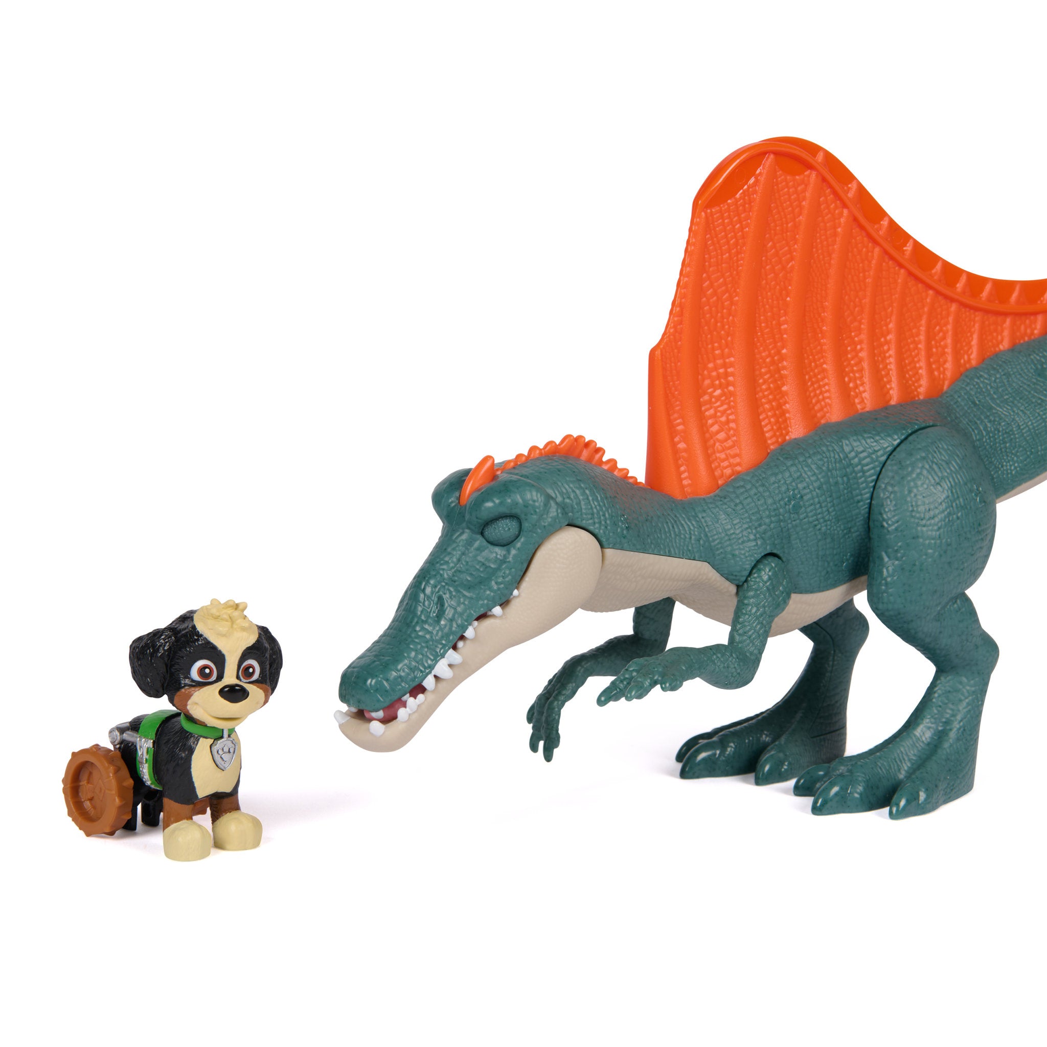 PAW Patrol The Dino Movie Rise & Roll Dino Set