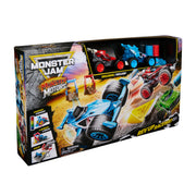 Monster Jam Monster Motors 1:64 Rev Up Raceway Playset