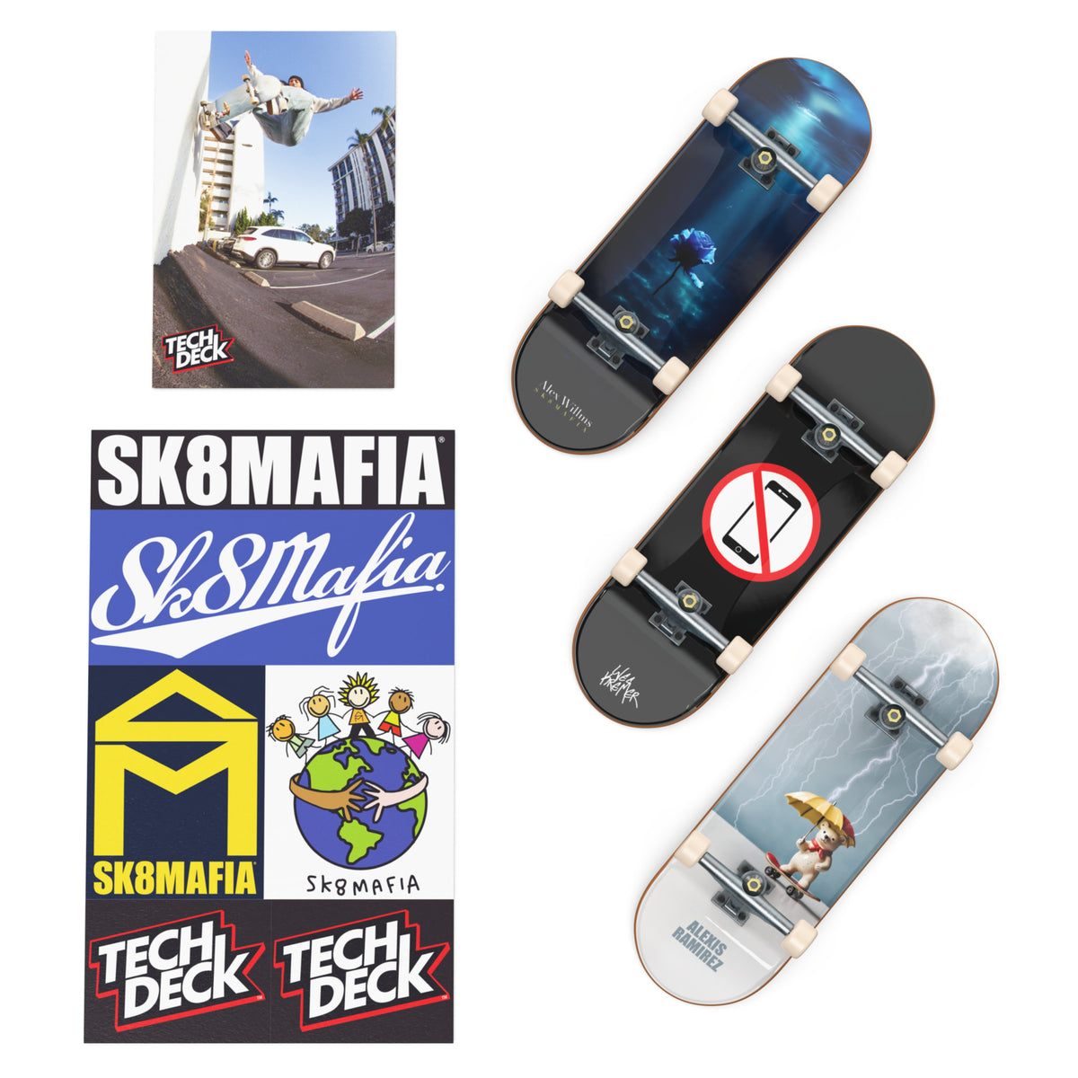 Tech Deck Board Display Sk8mafia