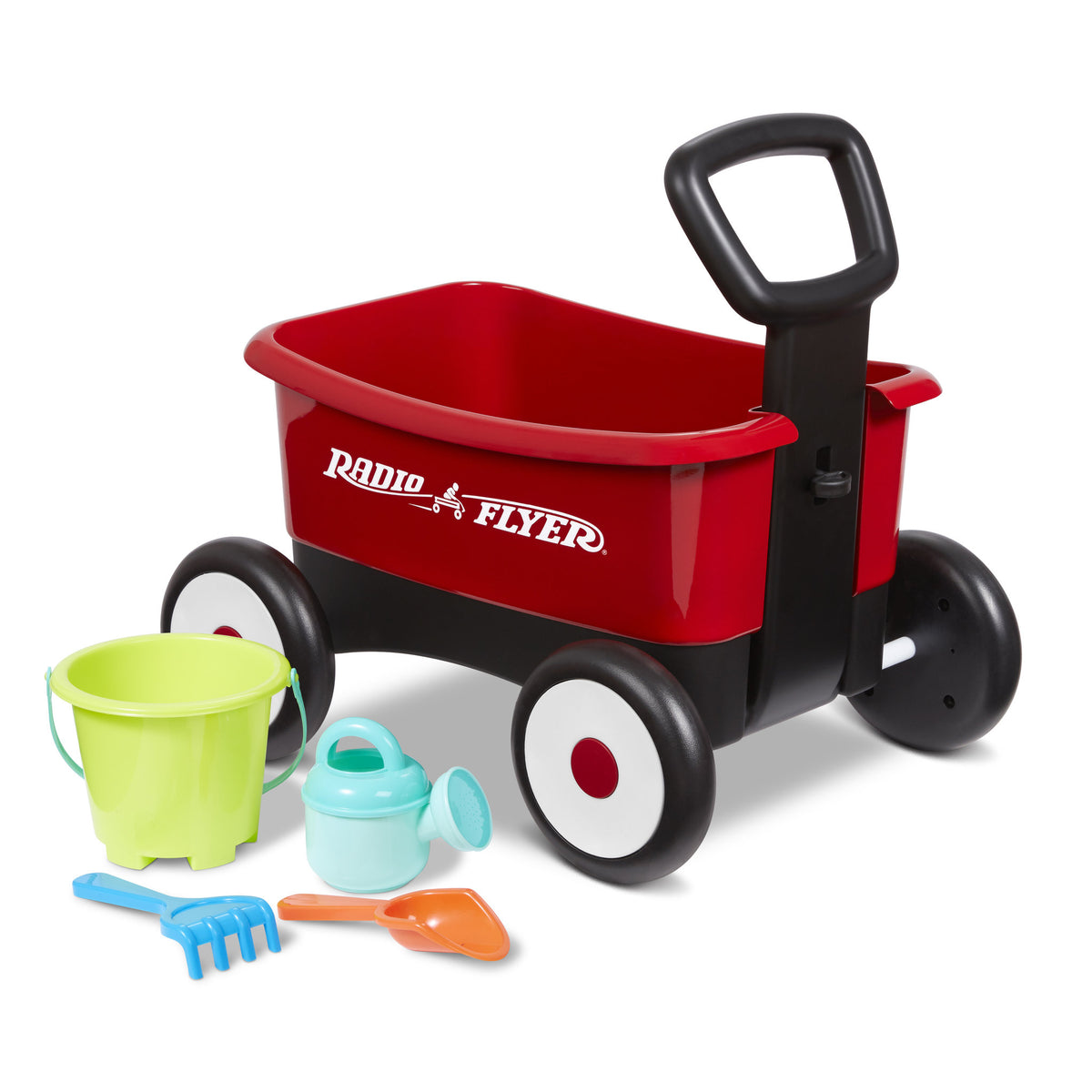 Radio Flyer My 1st 2-In-1 Wagon With Garden Tools