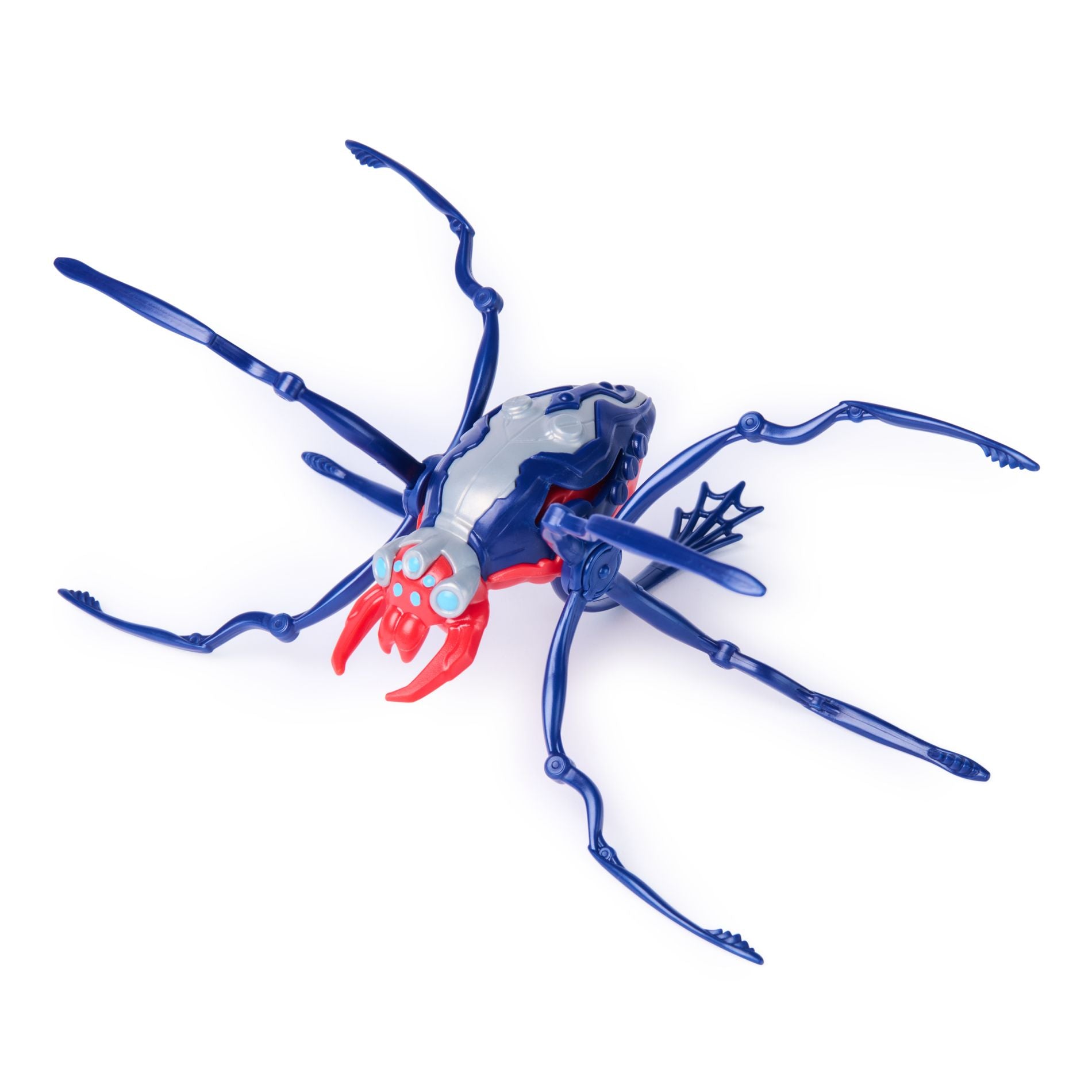 Hex Bots Skitter Bot Spider - Silver/Red