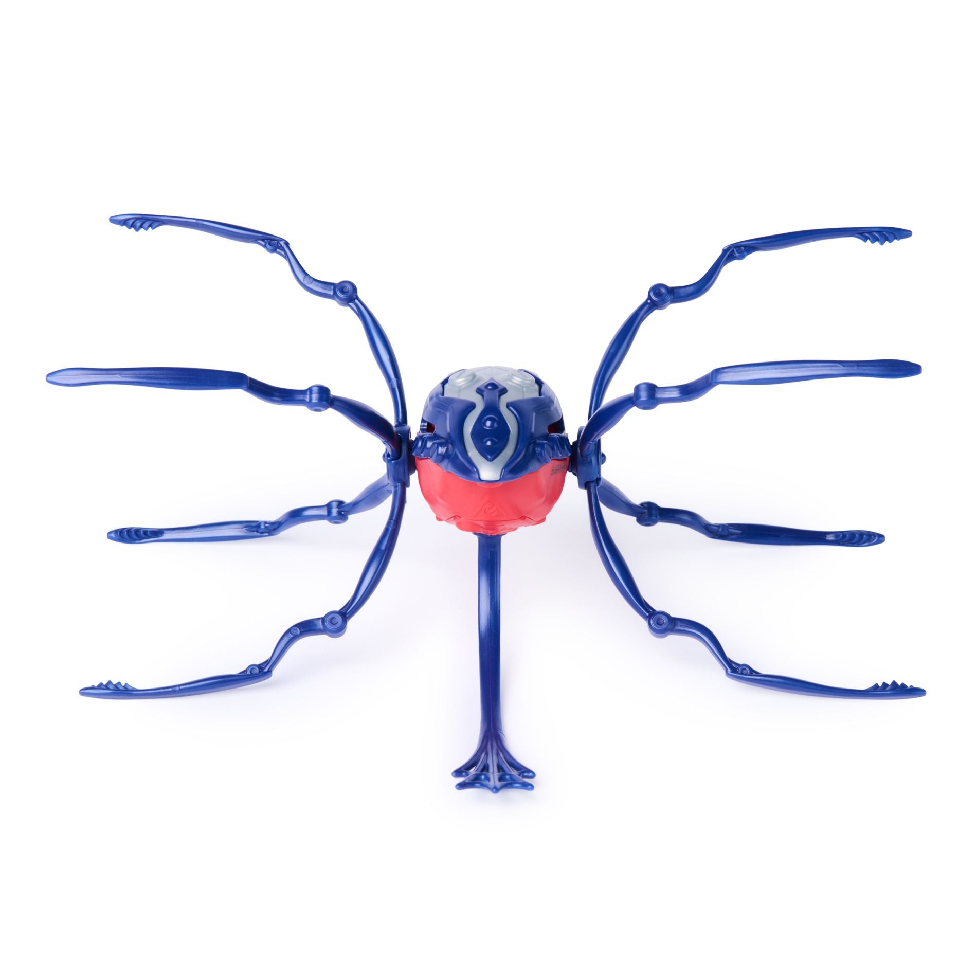 Hex Bots Skitter Bot Spider - Silver/Red