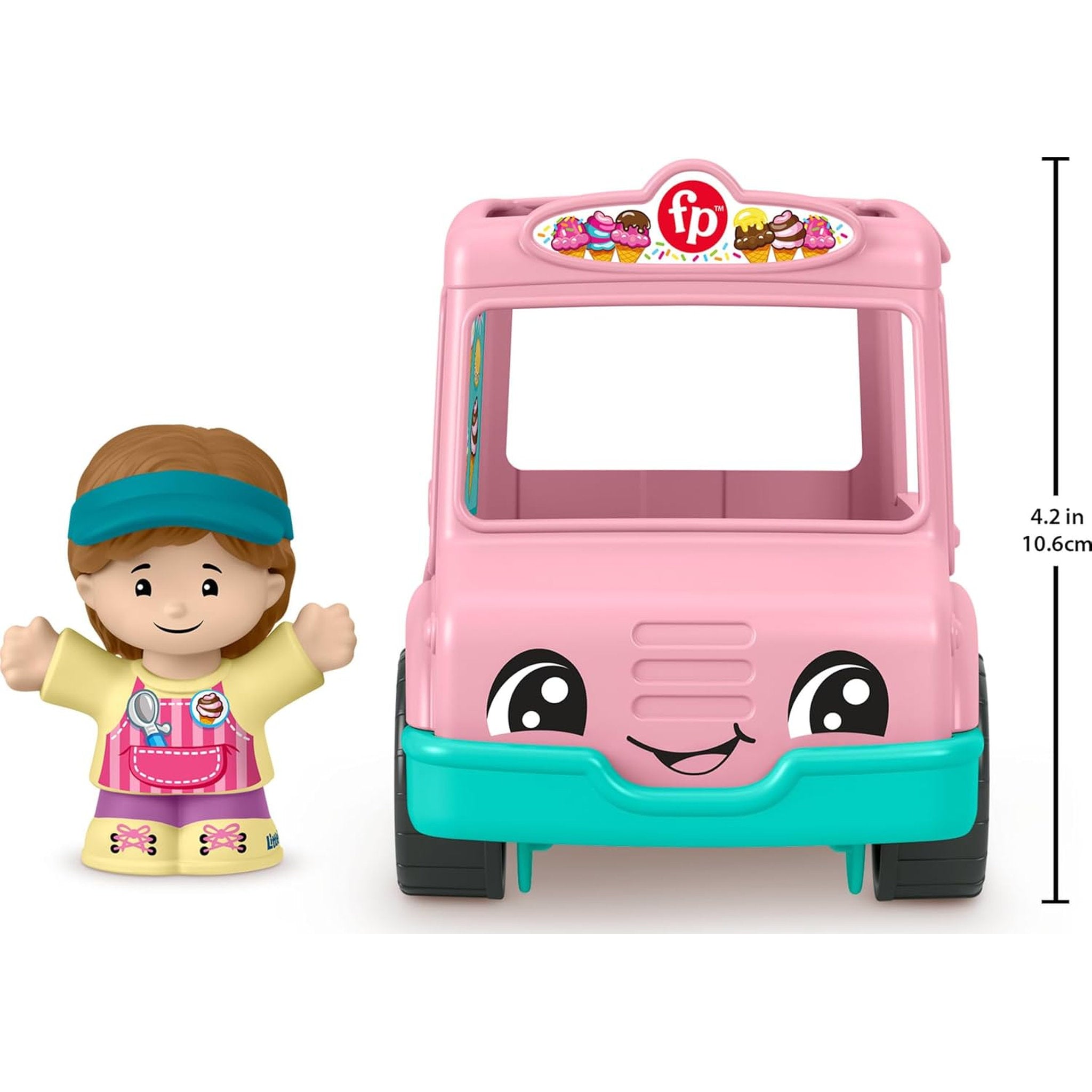 Fisher-Price Little People Transports Ice Cream Truck