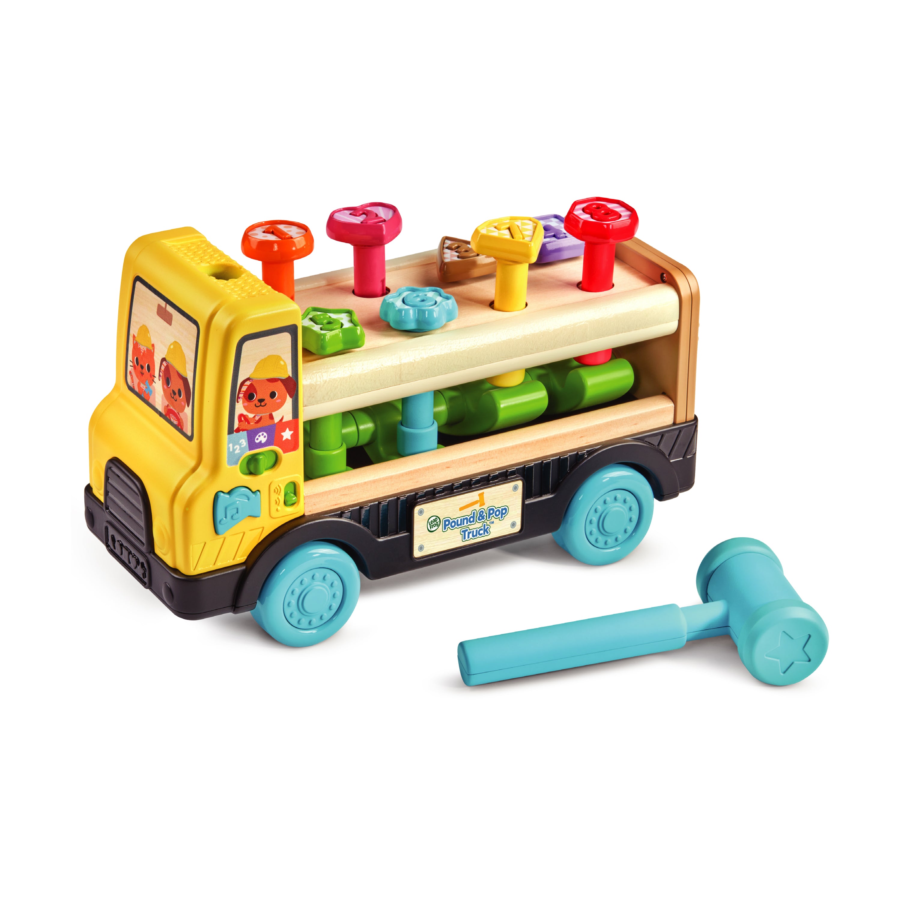 Leapfrog Pound-A-Peg Wooden Truck